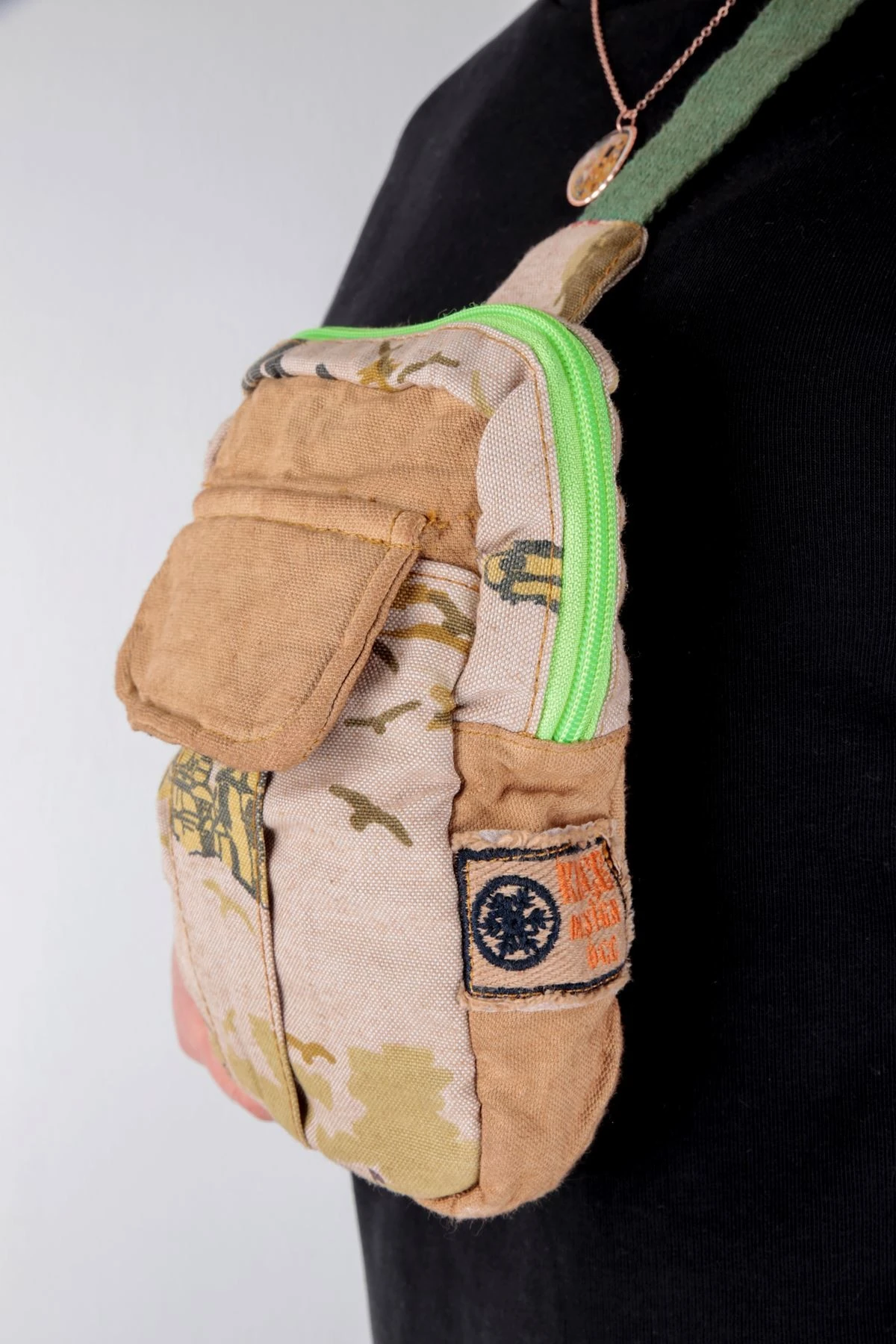 LOYA KADIN BEL ÇANTA OLD COTTON