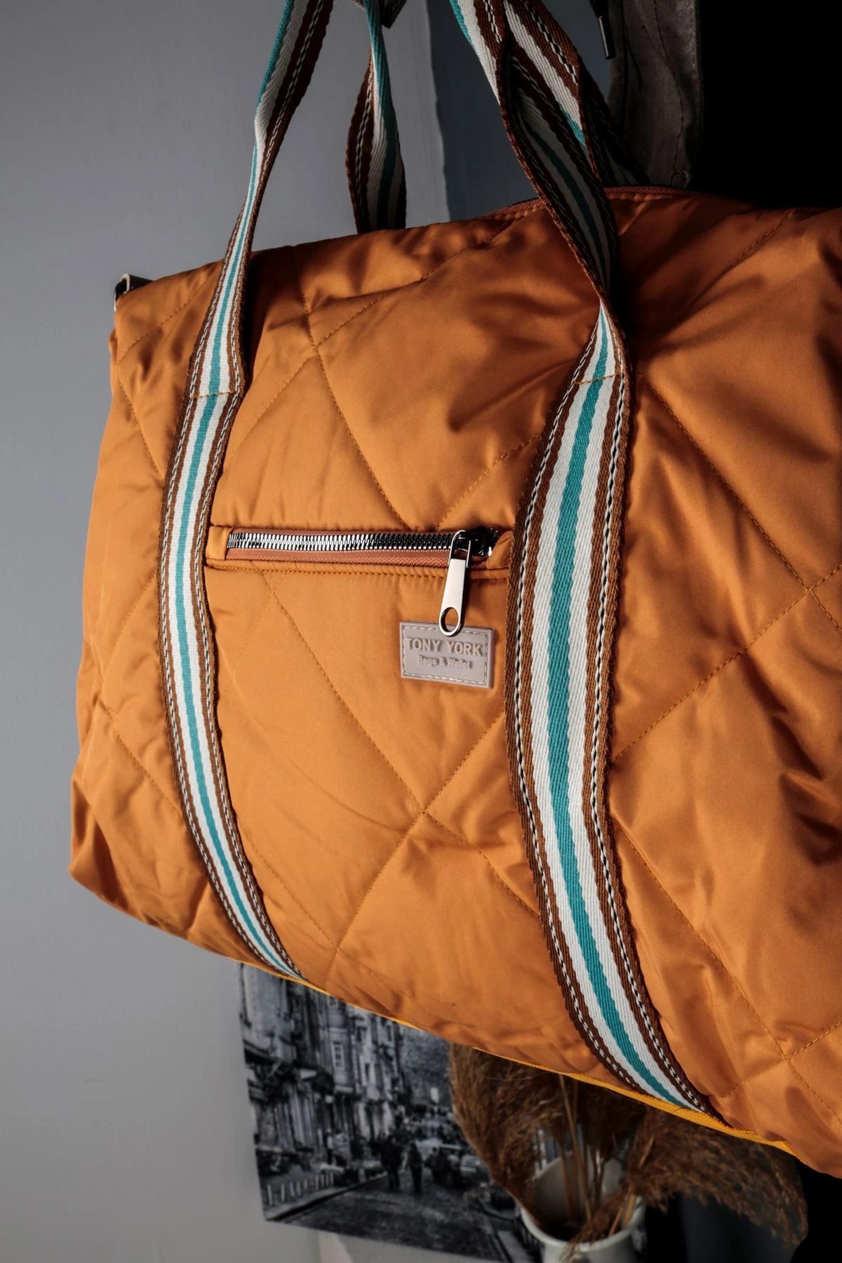 KİNSEY KADIN OMUZ ÇANTASI SAPI RENKLİ