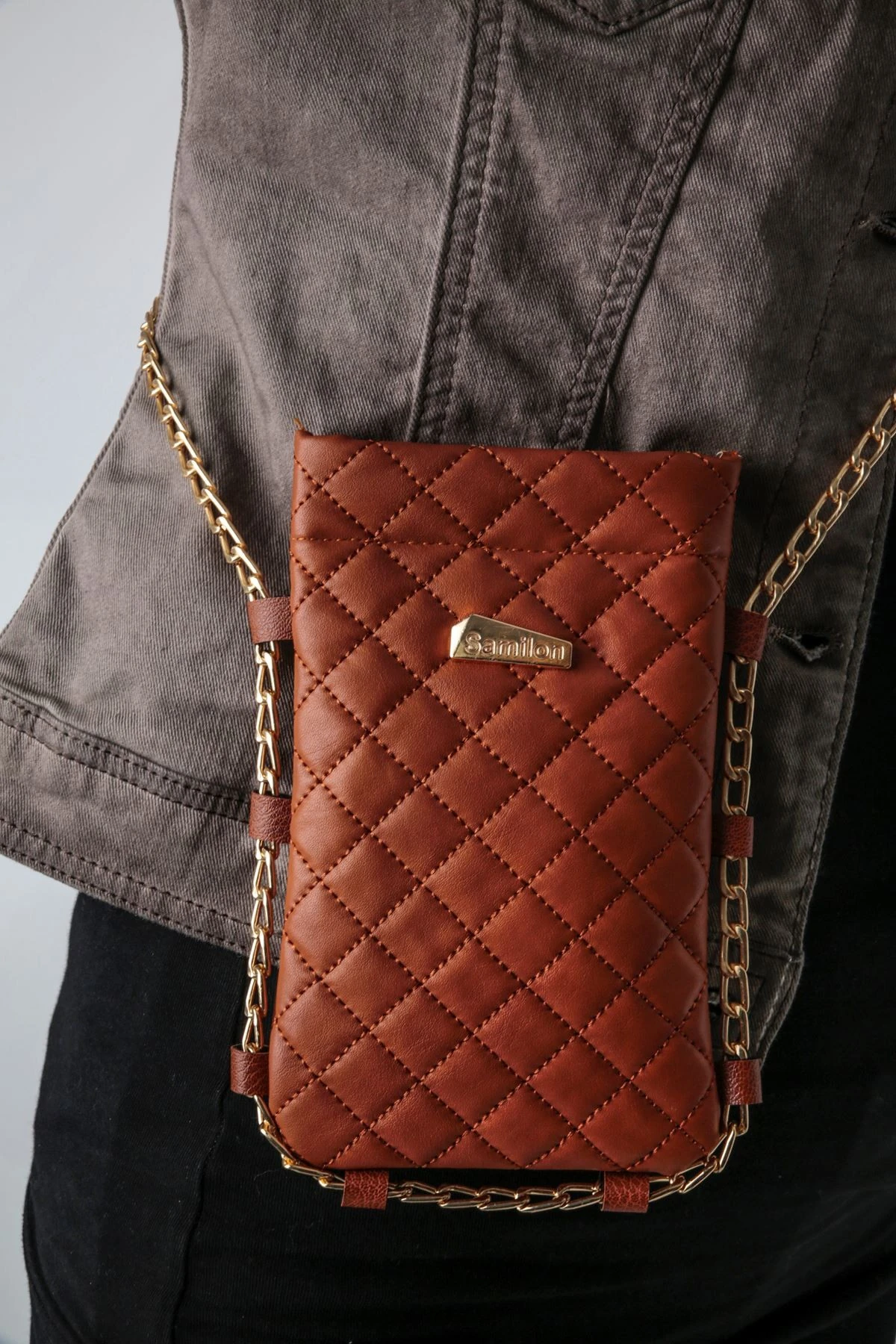 LANEY KADIN ZİNCİRLİ TELEFONLUK