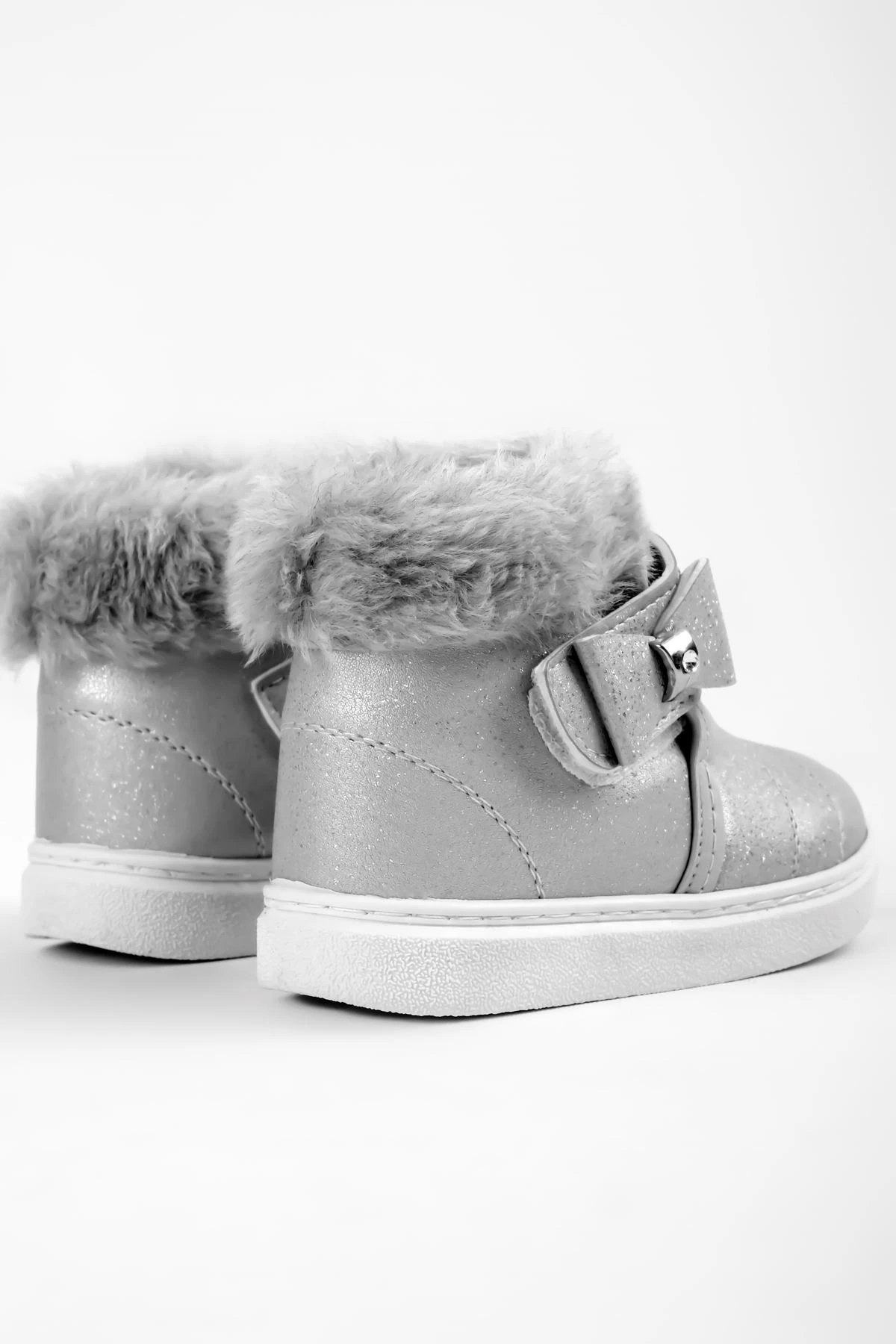 Kız Çocuk İçi Tüylü Cırt Cırtlı Bot