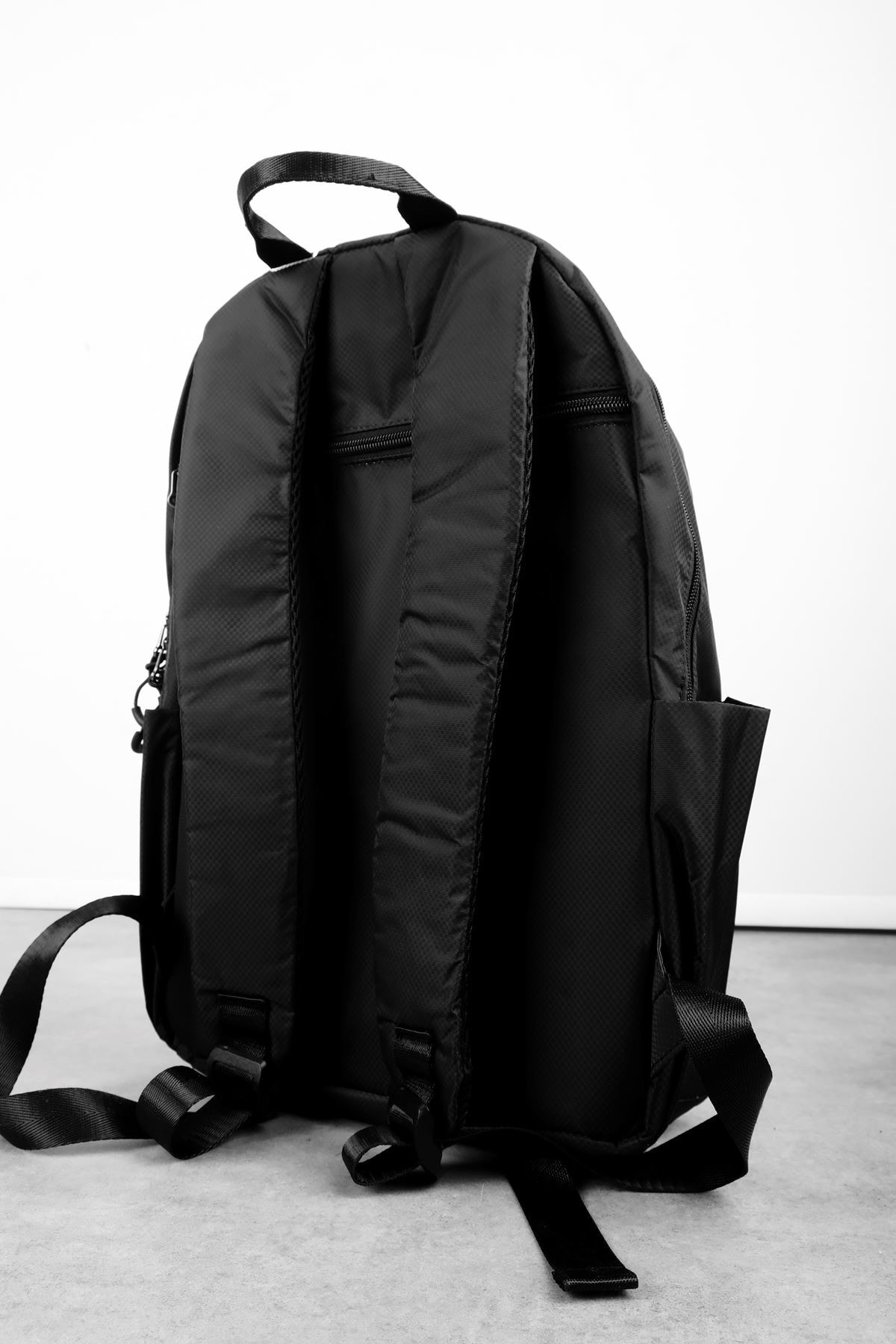 Unısex Çok Gözlü Orta Boy Sırt Çantası (571-13-9B) 2852 - siyah