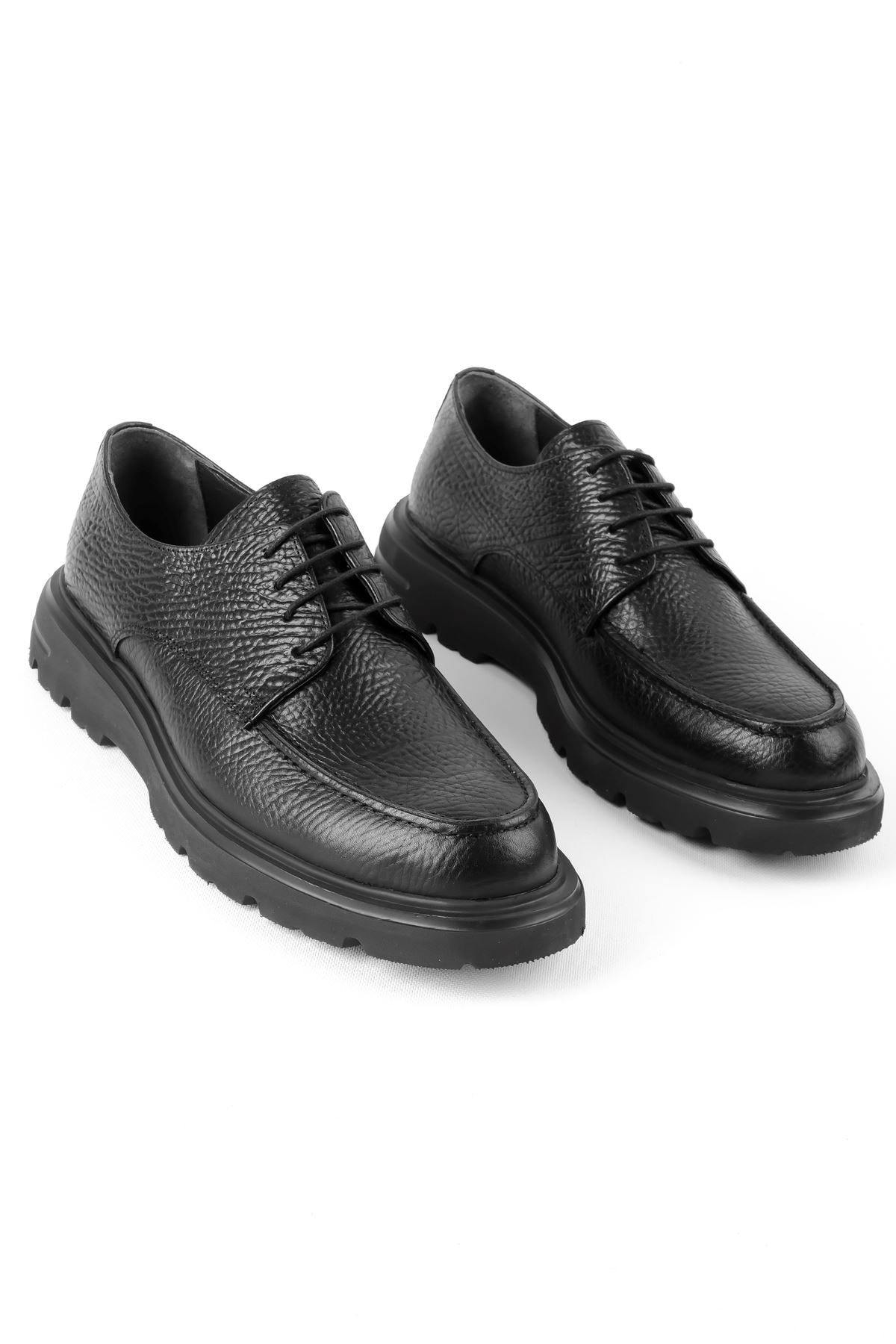 Shay Erkek Hakiki Deri Bağcıklı Günlük Ayakkabı