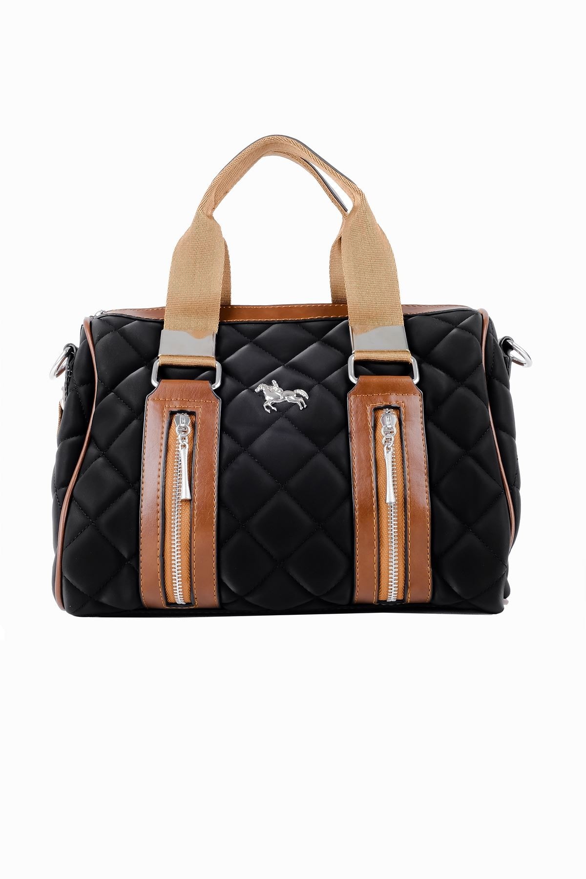 Kadın fermuar Detaylı El Çantası