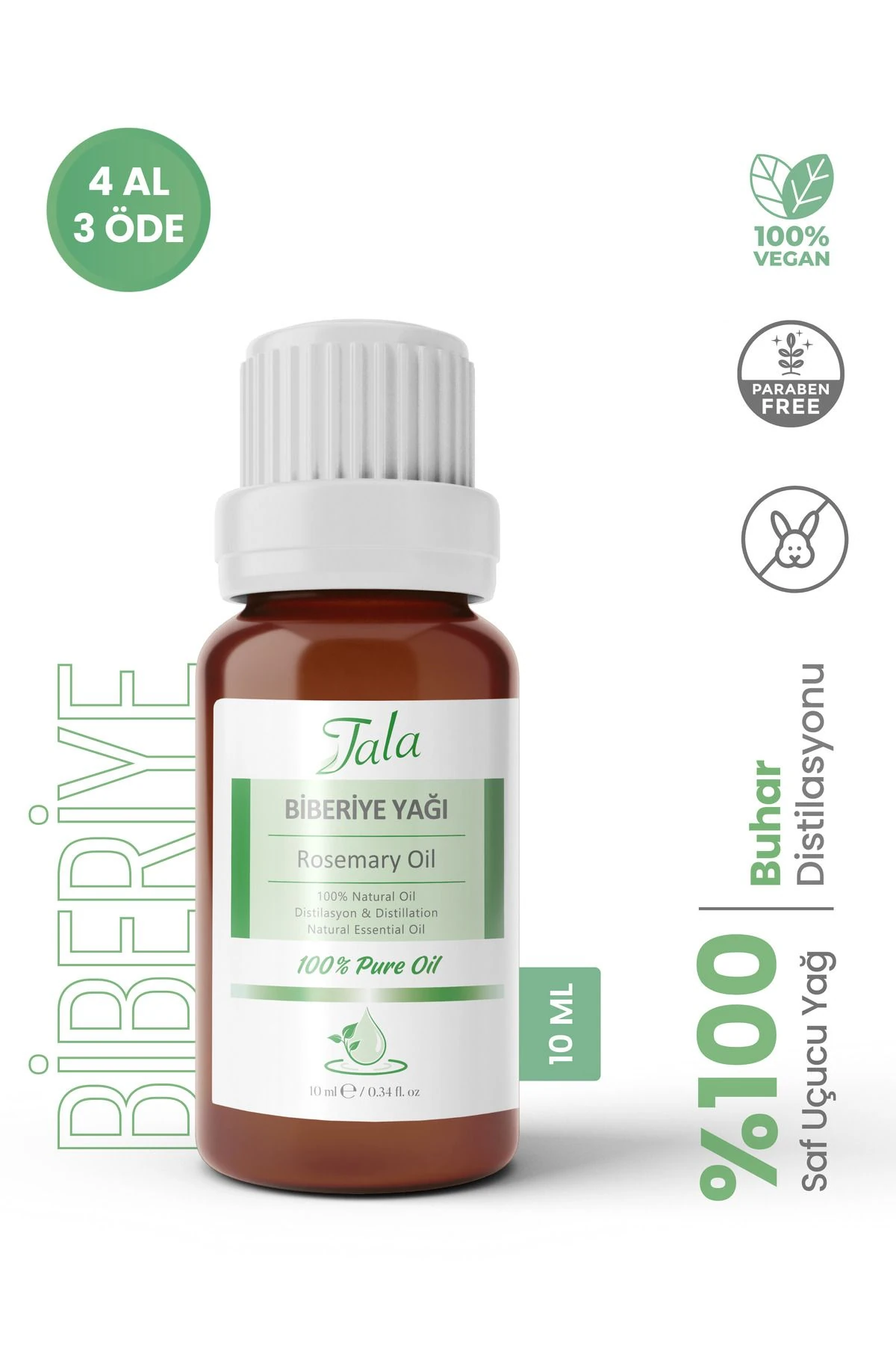 Biberiye Yağı %100 Saf ve Doğal 10 Ml