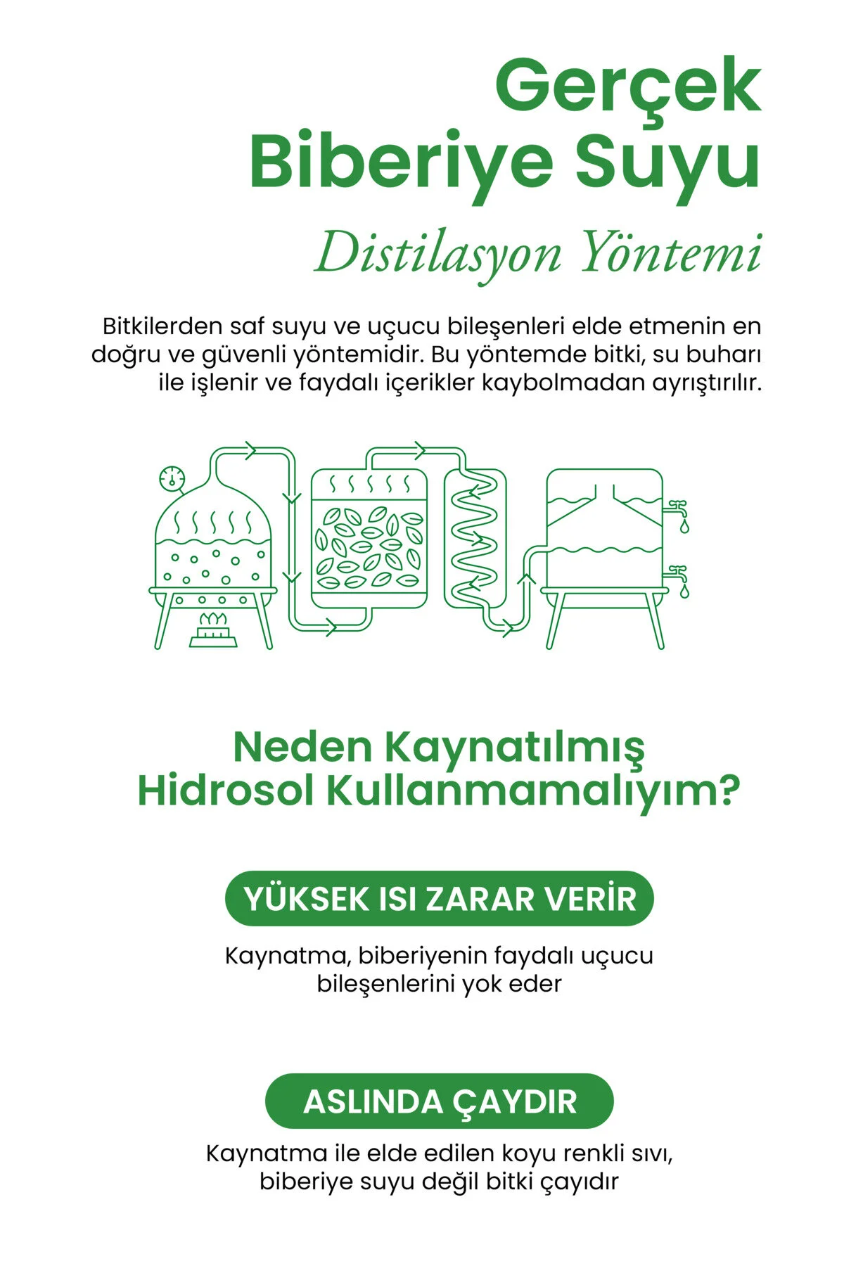 Biberiye Suyu Güçlendirici Saç Toniği %100 Saf Ve Doğal Hızlı Saç Uzatma Dökülme Karşıtı 100 Ml