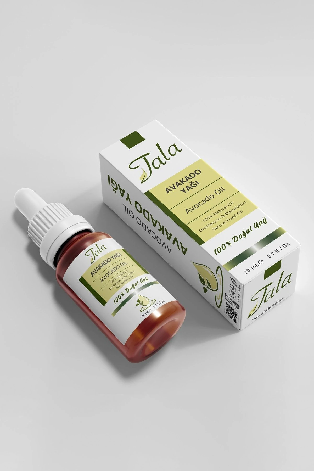 Avakado Yağı %100 Saf Ve Doğal Soğuk Sıkım 20 Ml