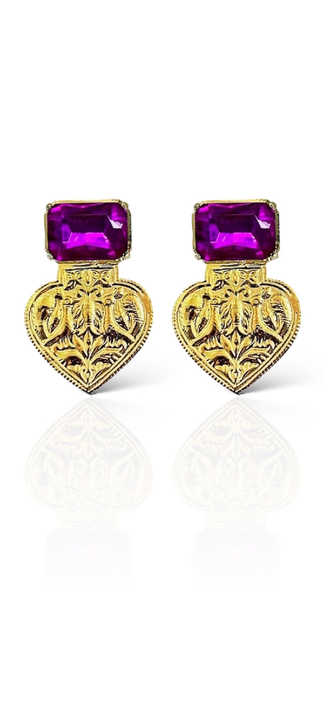 Amour Earring - Purple