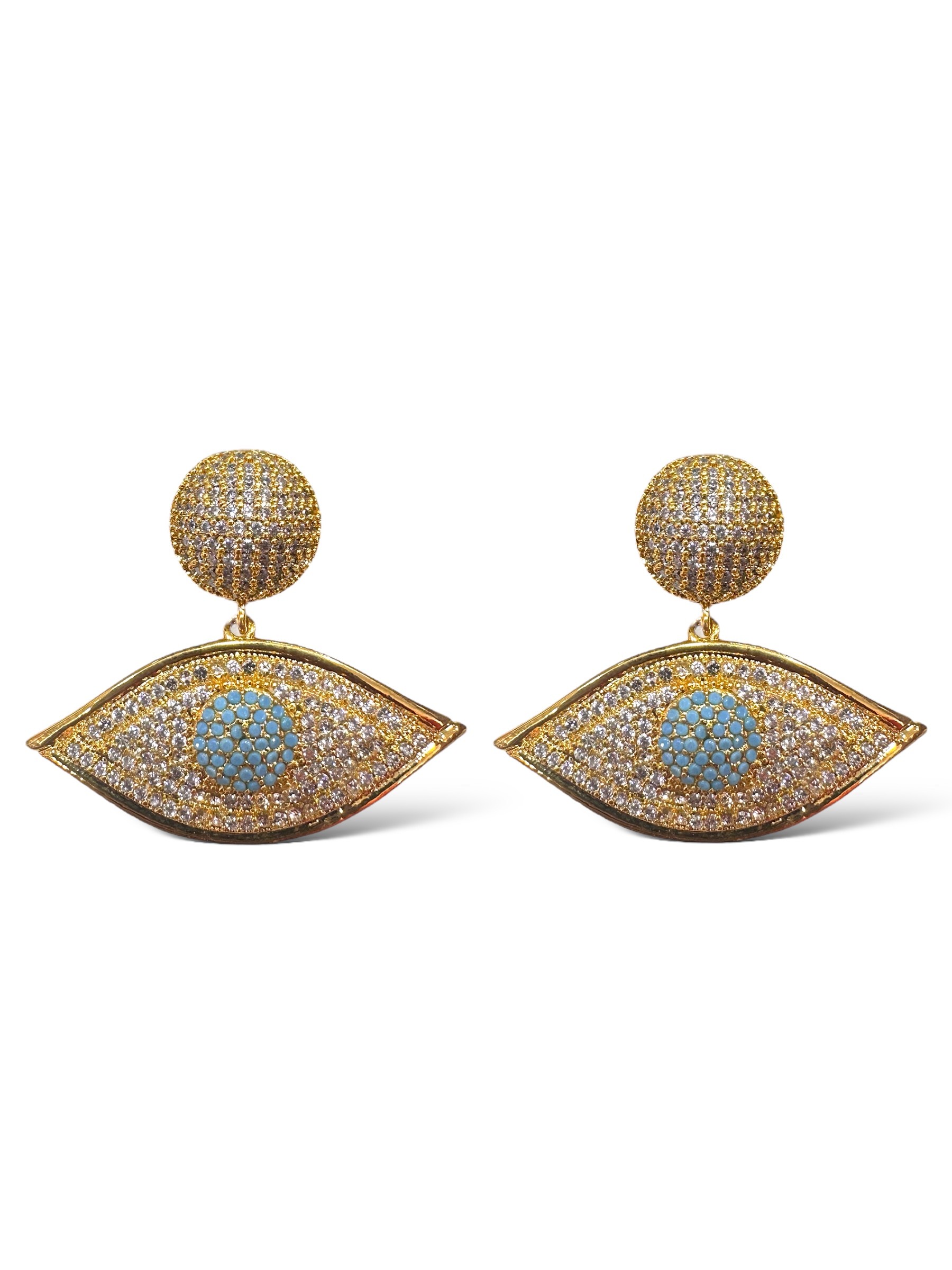 Gold Eye Küpe