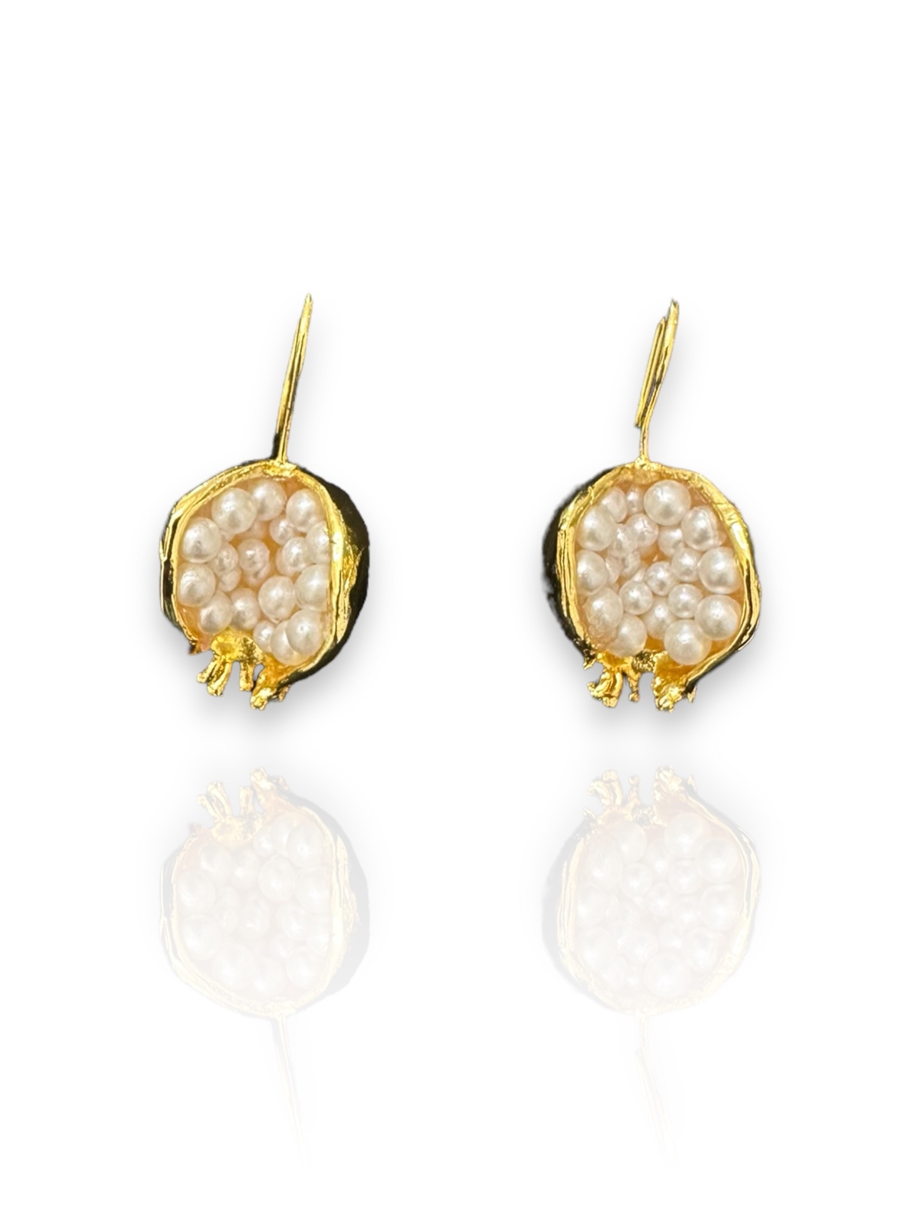 Pomegranate Pearl Earring