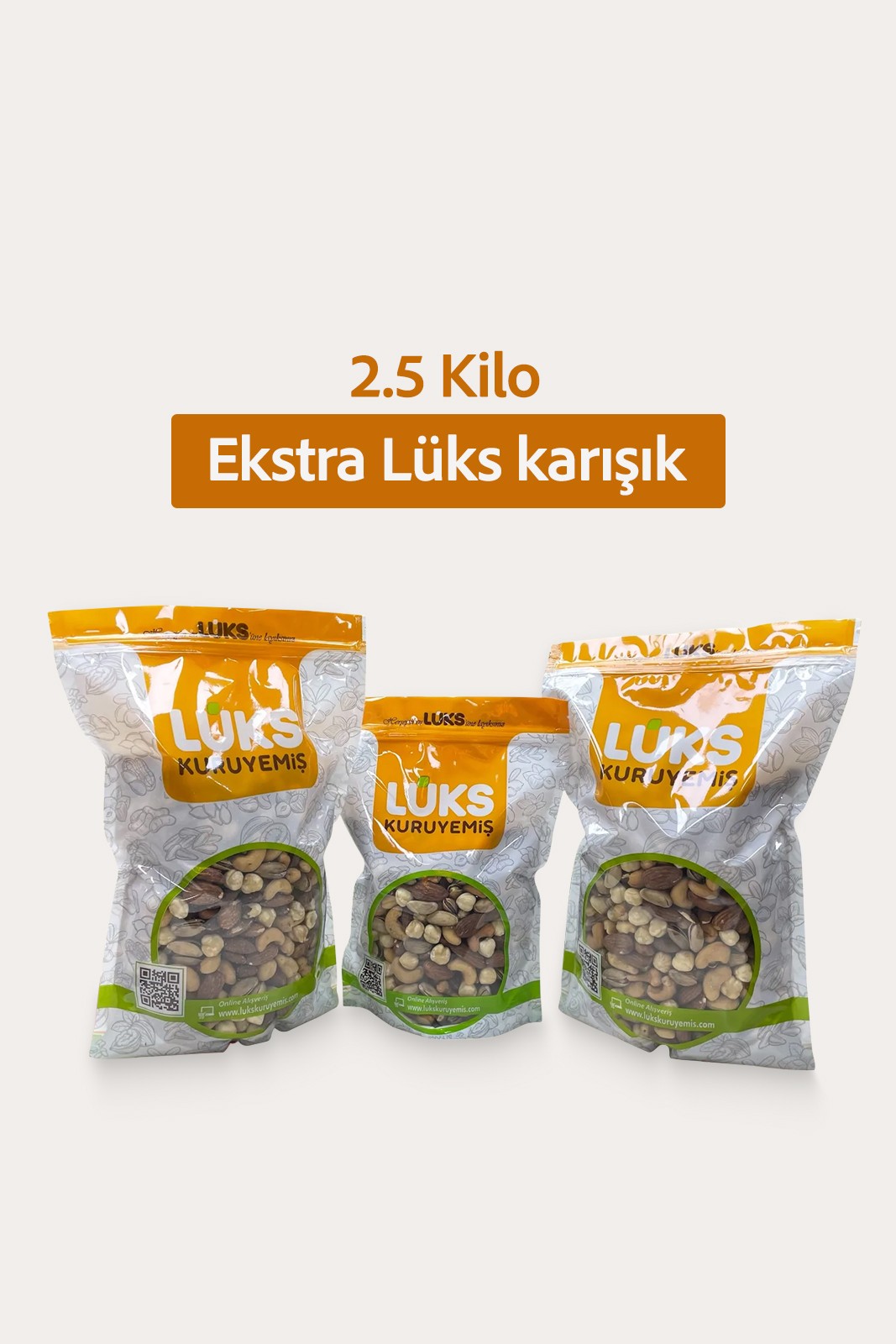 2.5 Kilo Ekstra Lüks Karışık