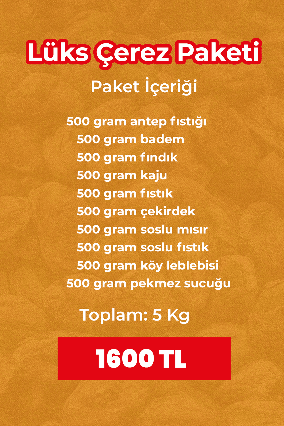 Lüks Çerez Paketi