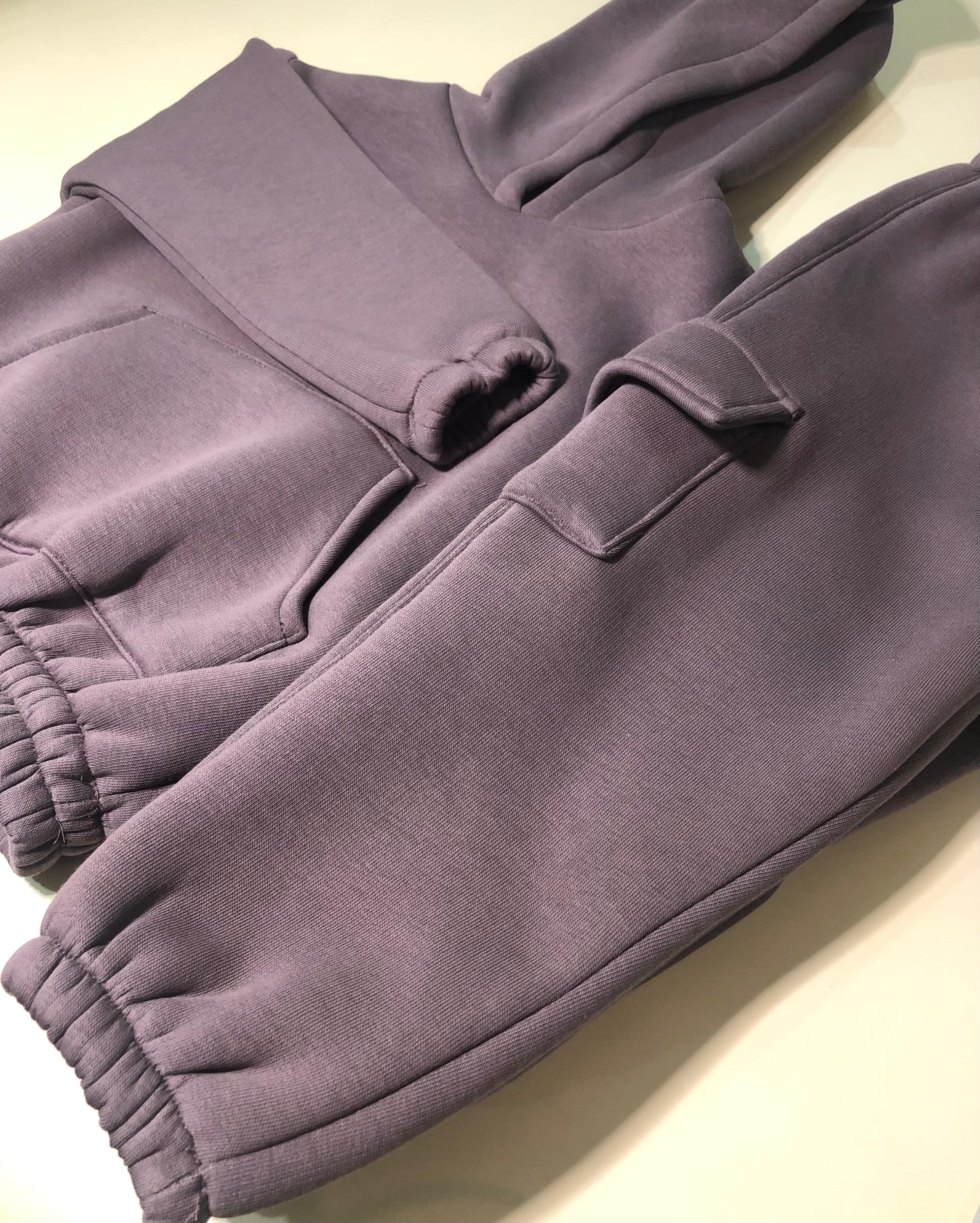 şardonlu sweat üst (lila)