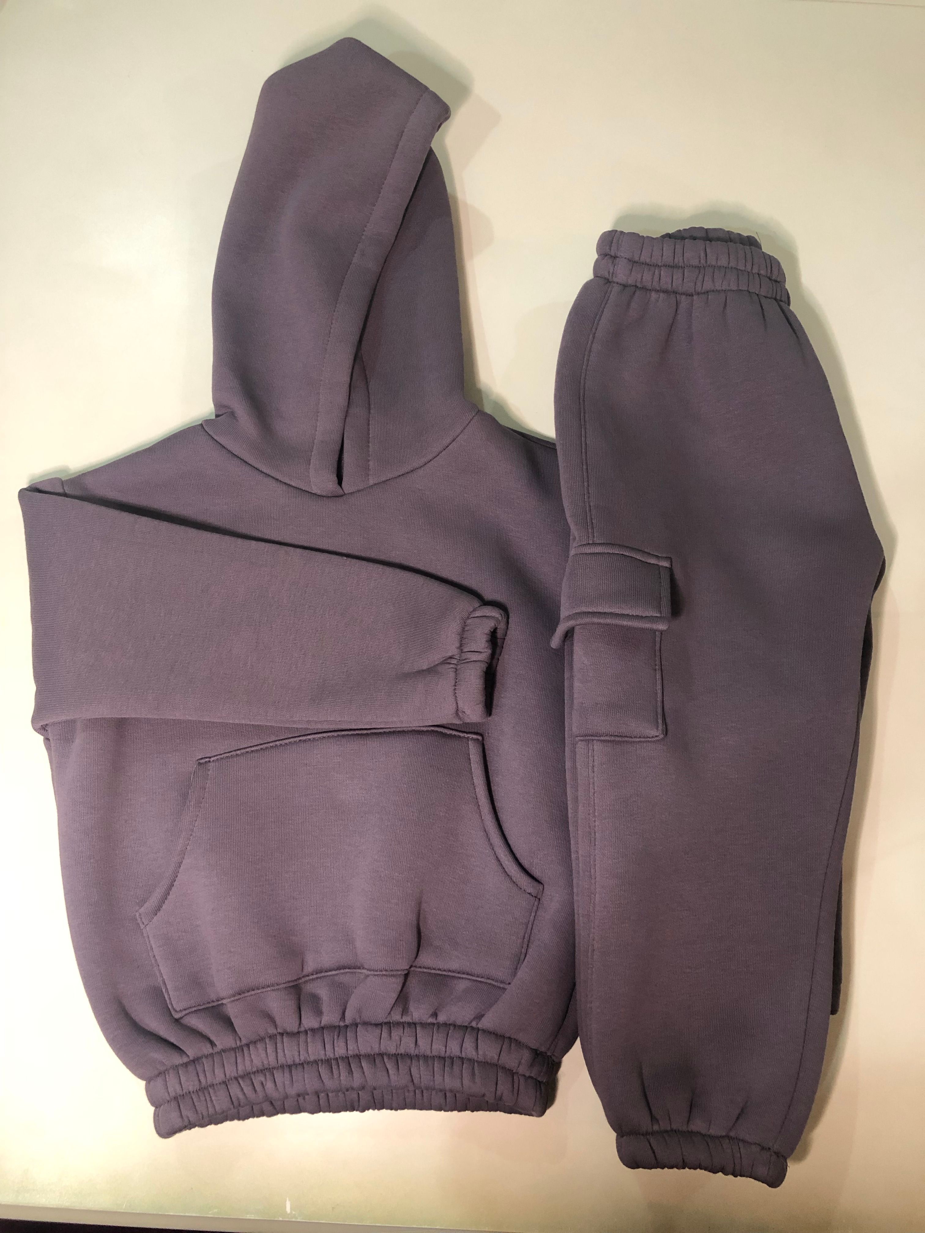 şardonlu sweat üst (lila)