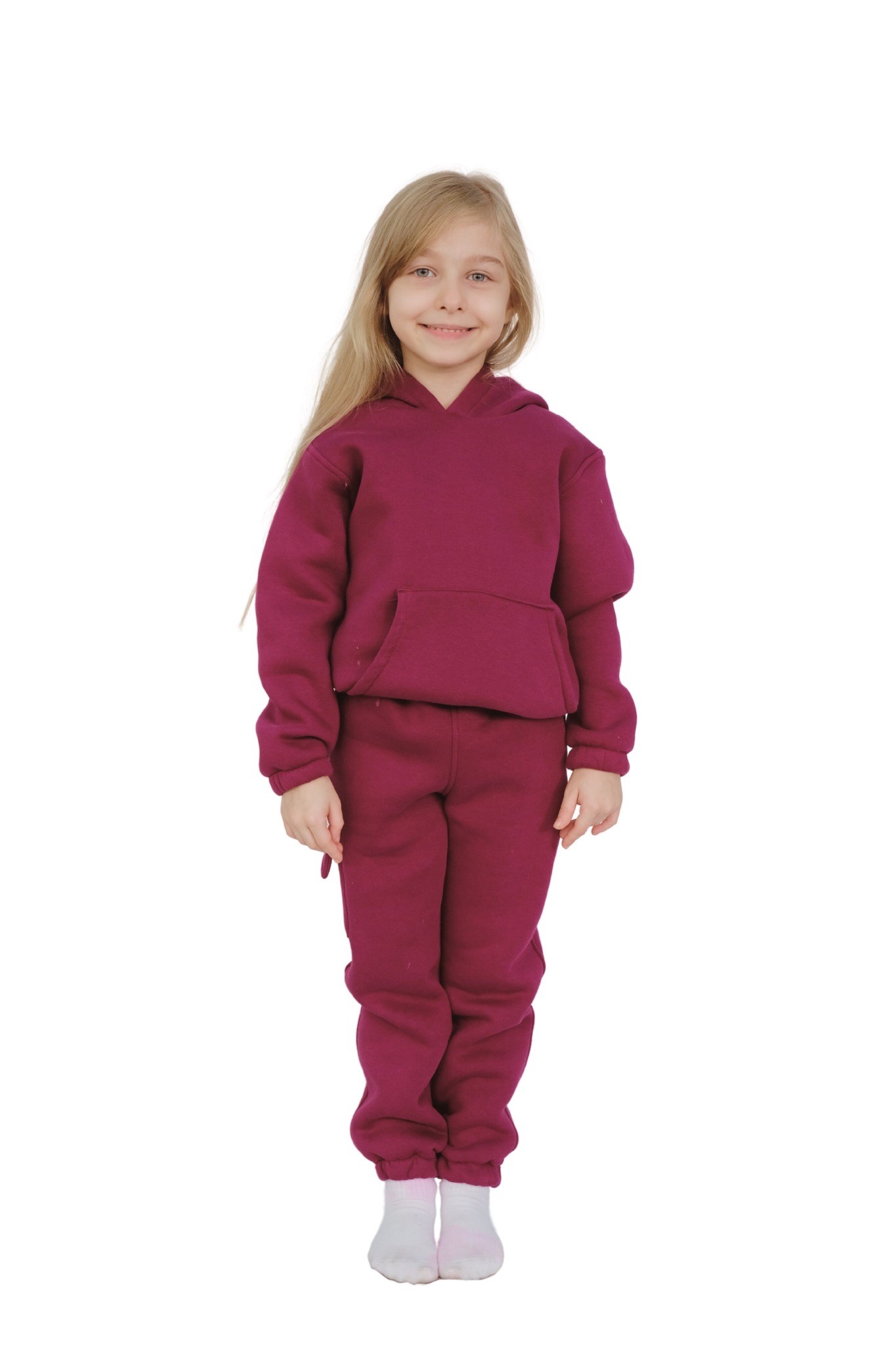 fuşya şardonlu sweat