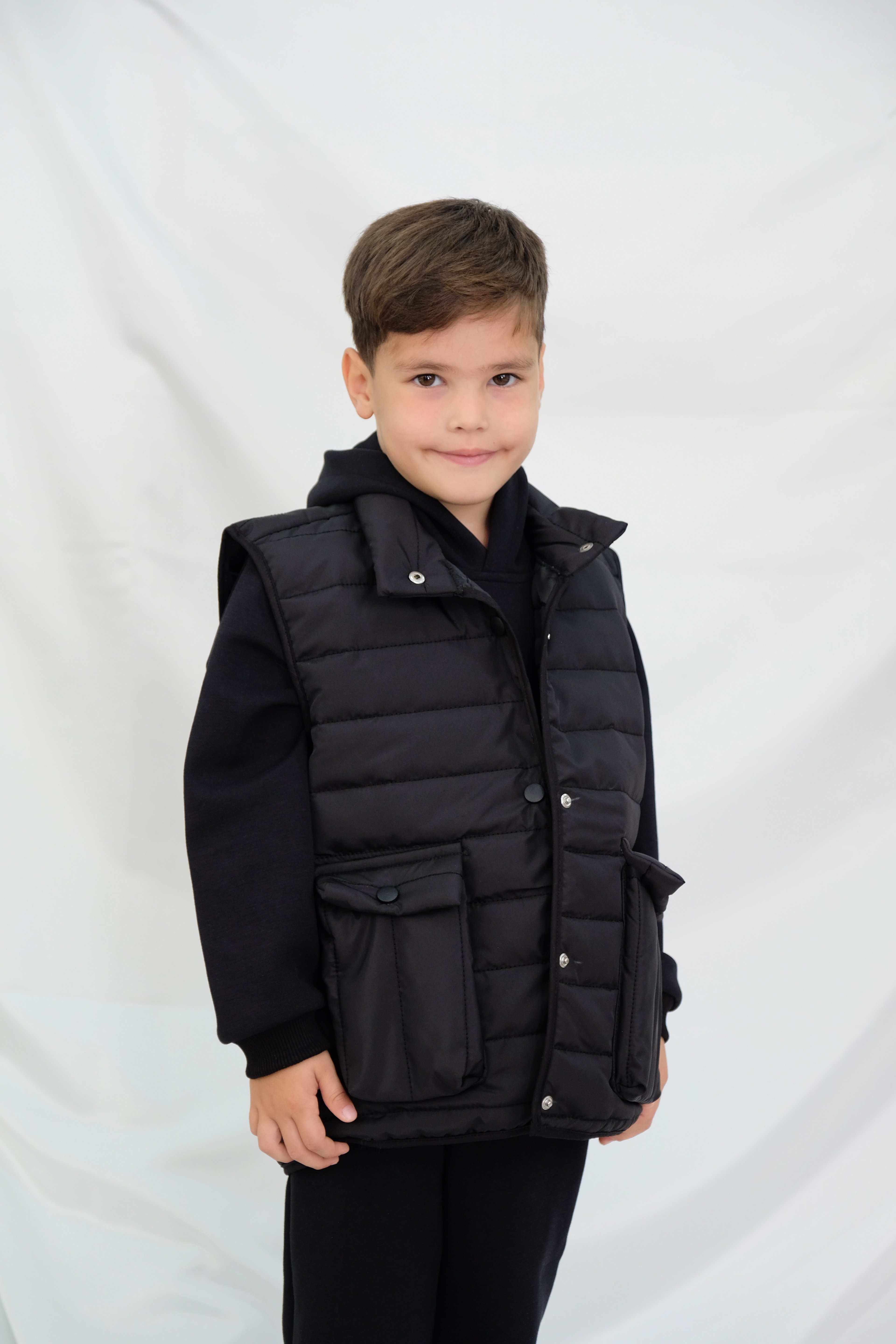 şardonlu siyah sweat üst