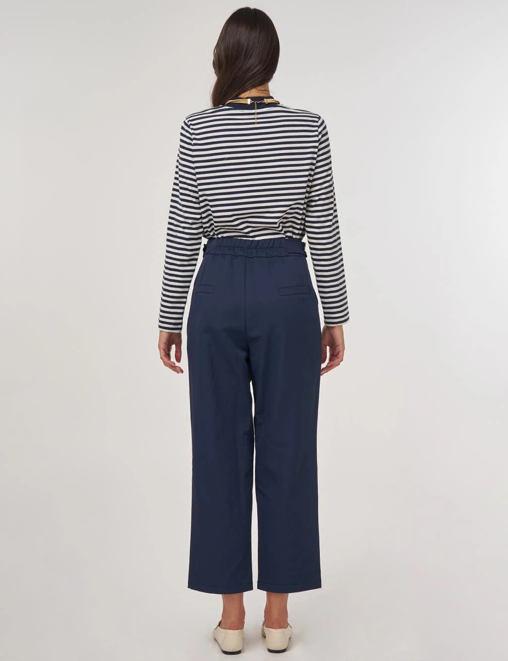 Kayra Havuç Kesim Pileli Pantolon 19017