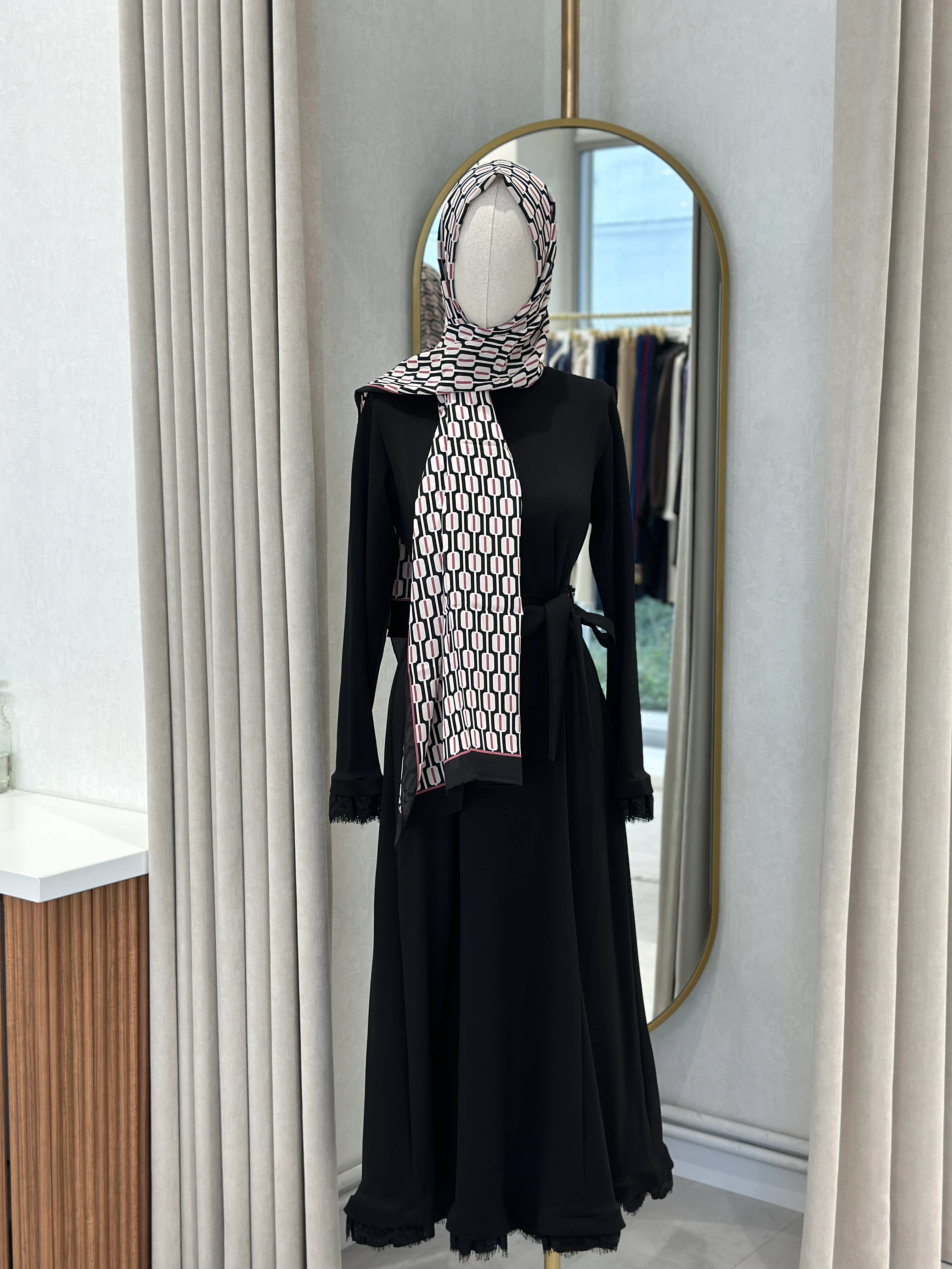 Misswhence Güpür Detaylı Elbise 38823