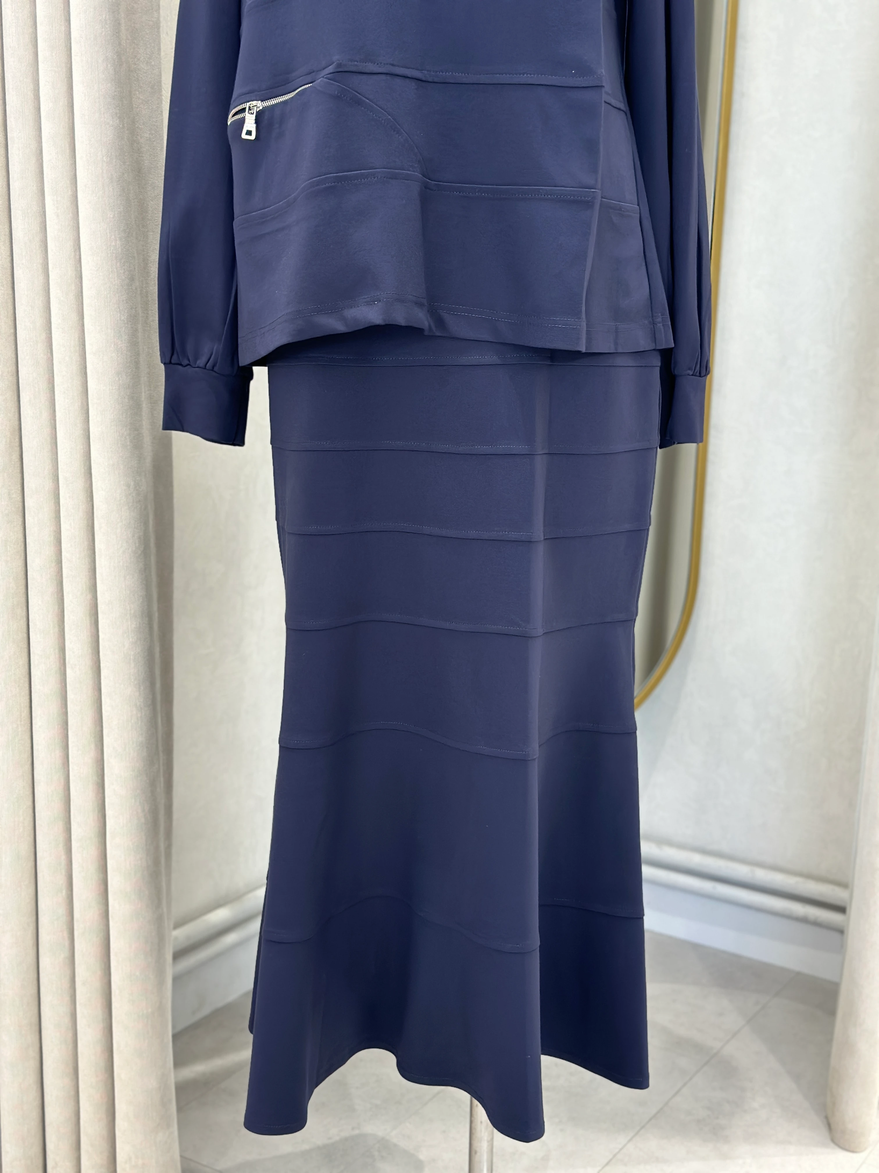 Misswhence Dikiş Detaylı Etek Takım 38006