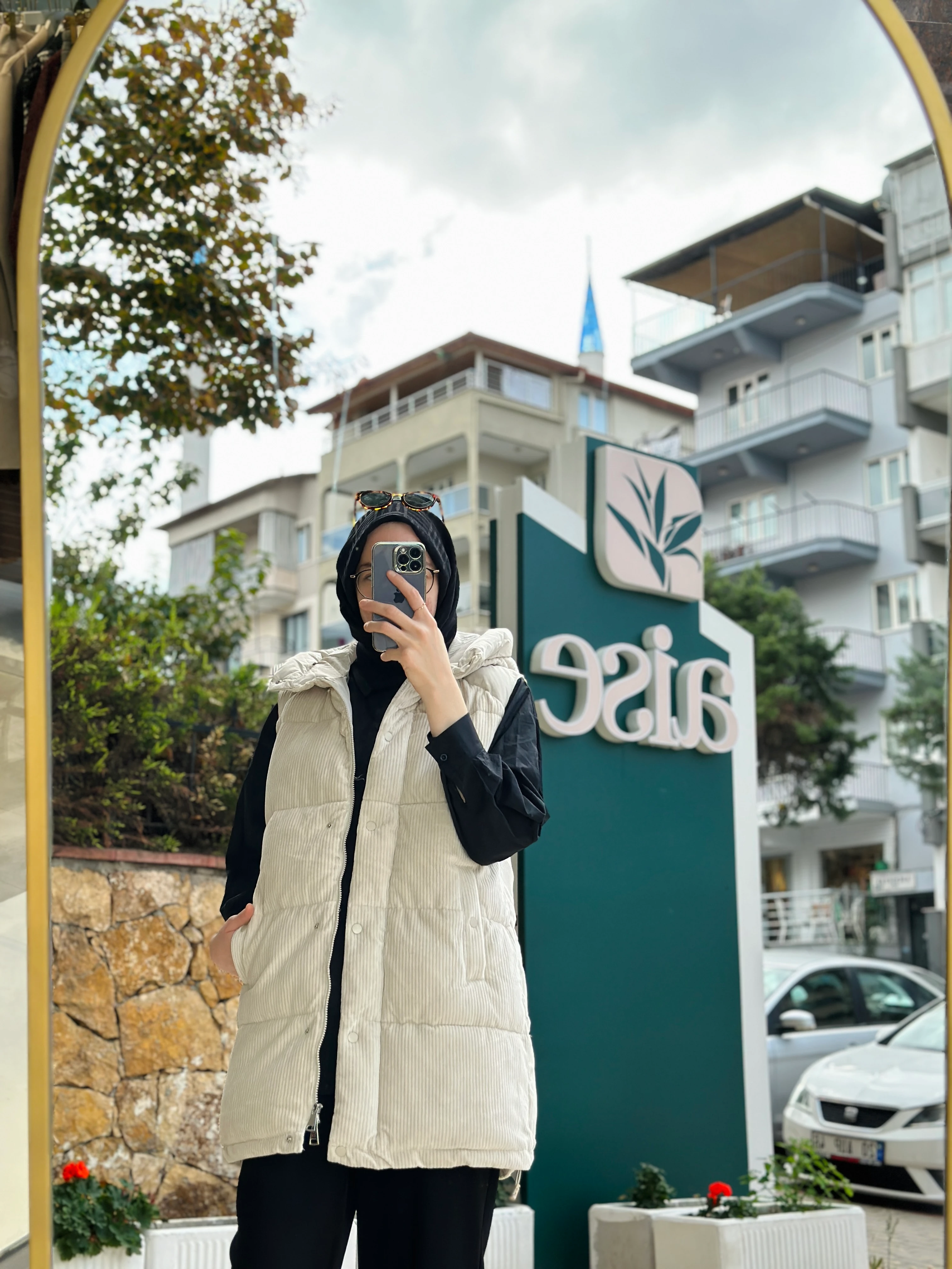 Kayra Kadife Garnili Şişme Yelek 20008