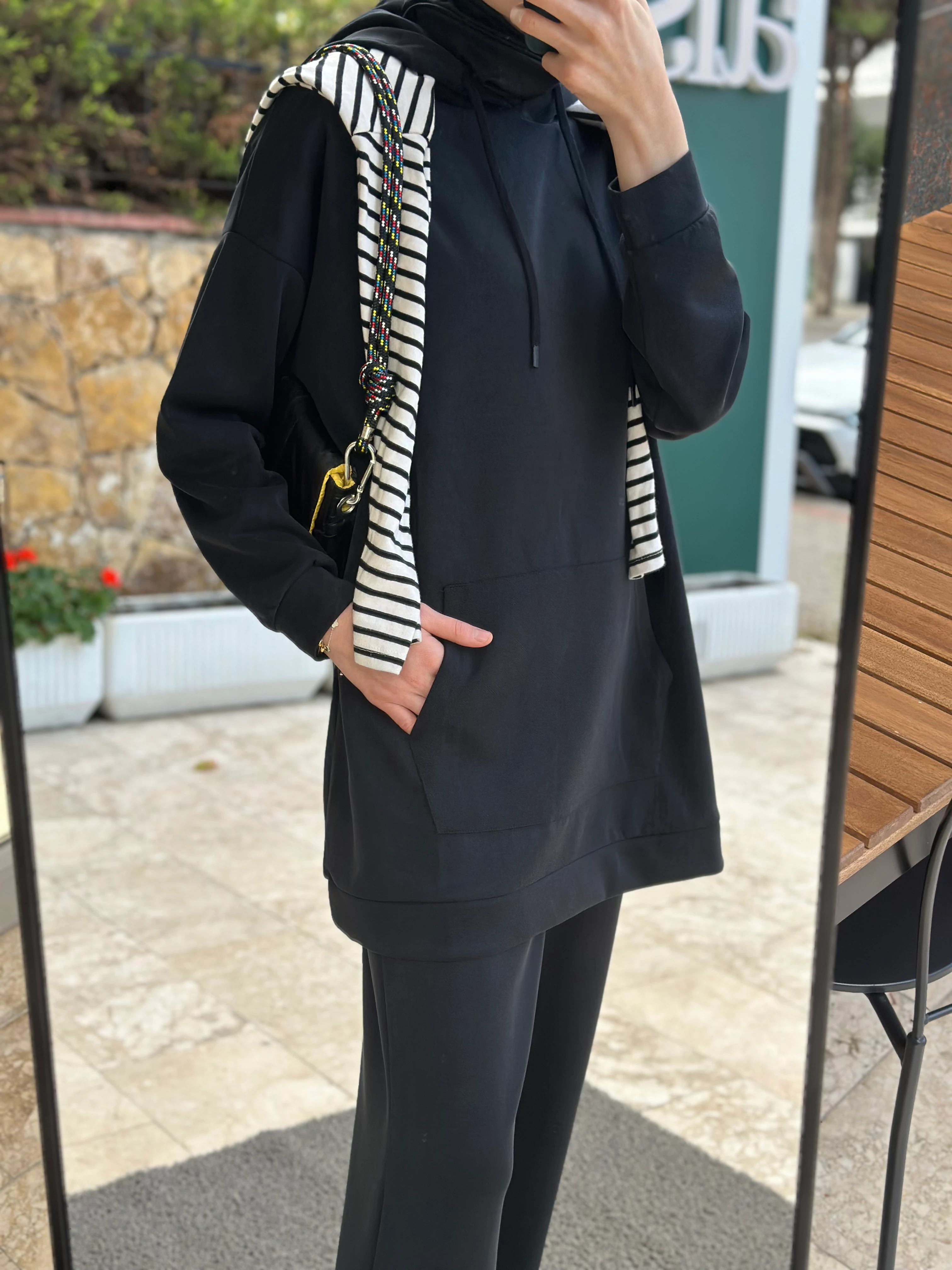 Kayra Kapüşon Detaylı İkili Takım 16009