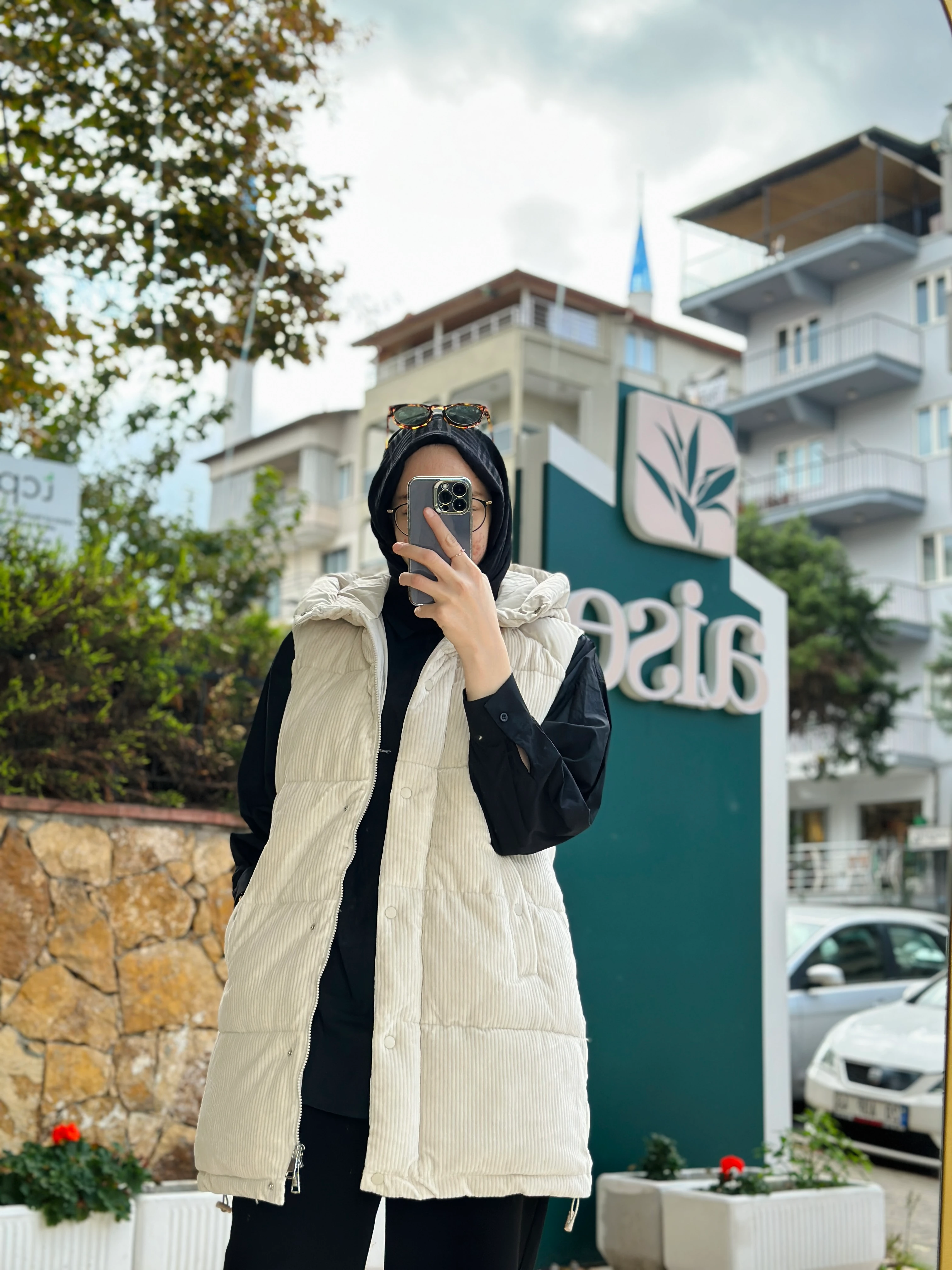 Kayra Kadife Garnili Şişme Yelek 20008