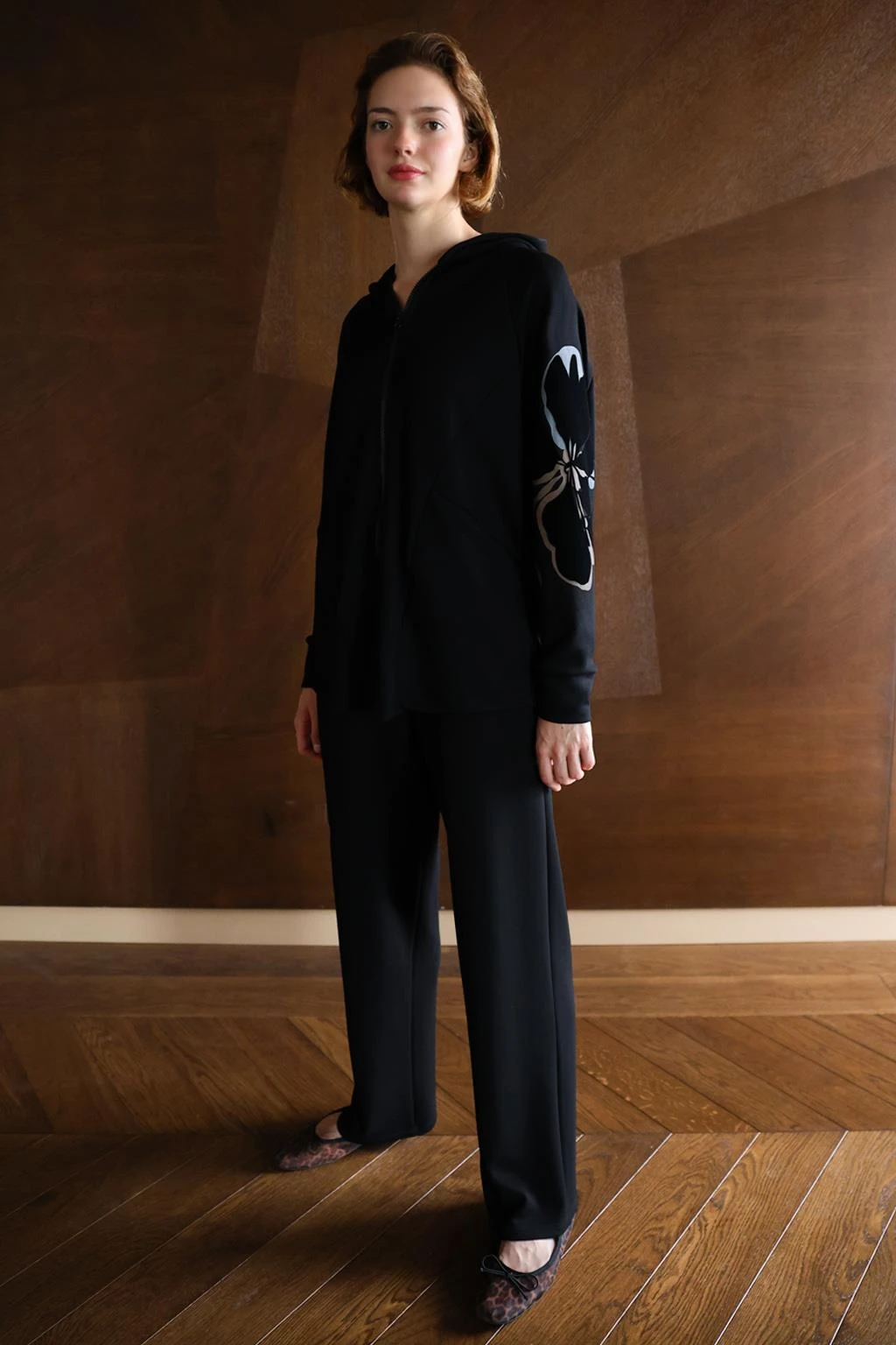 Noi Modal Kapüşonlu Fermuarlı Eşofman Takımı 65149