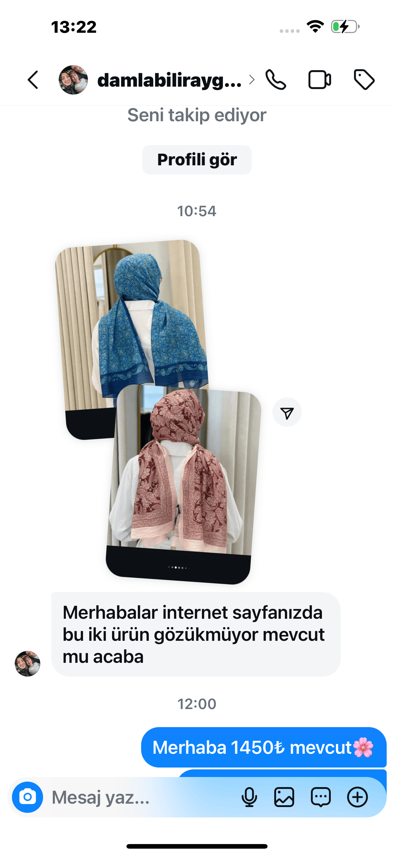 ÖZEL SİPARİŞ DAMLA AYGÜN