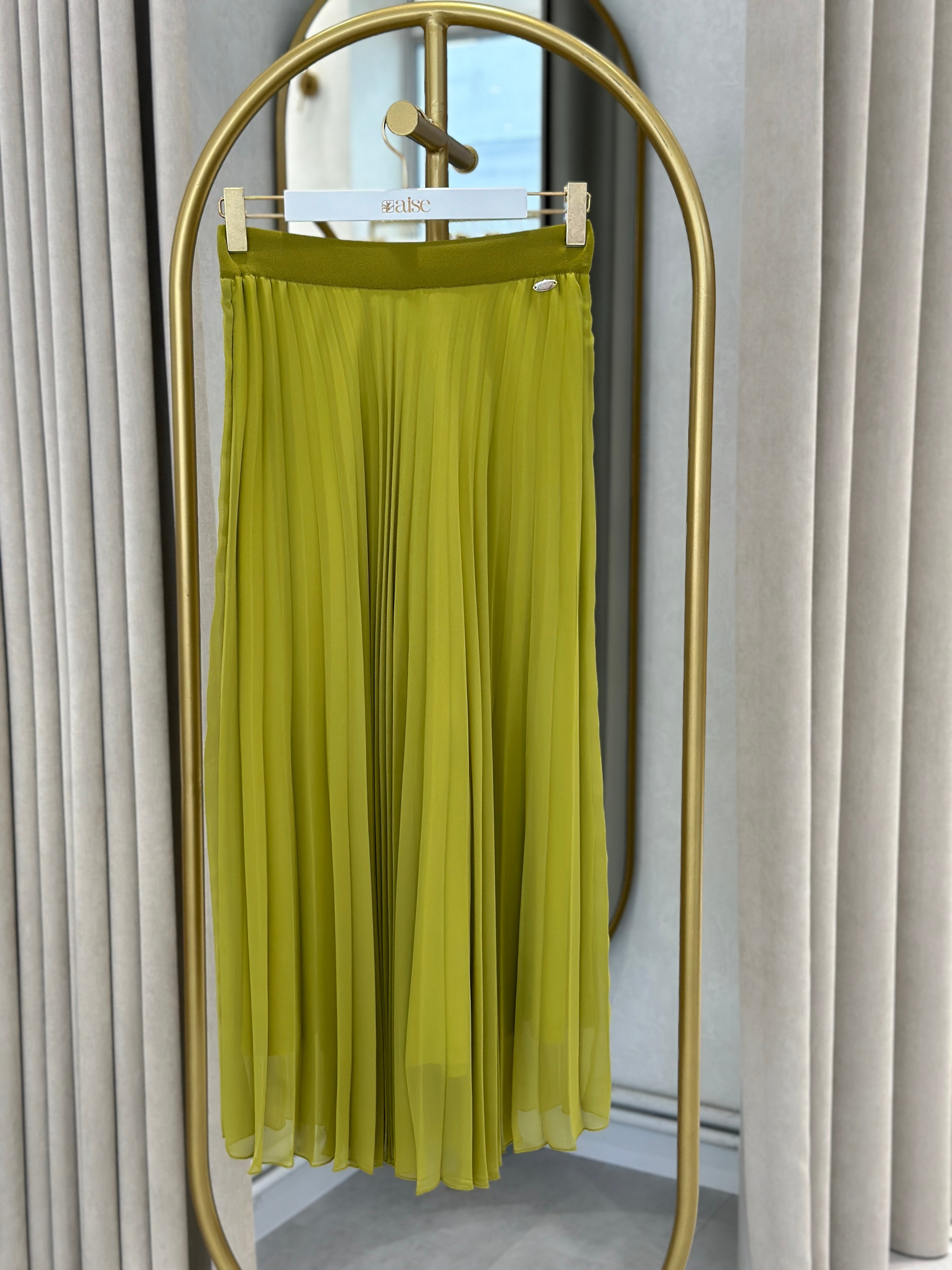 Miss Dalida Şifon Piliseli Etek 2019