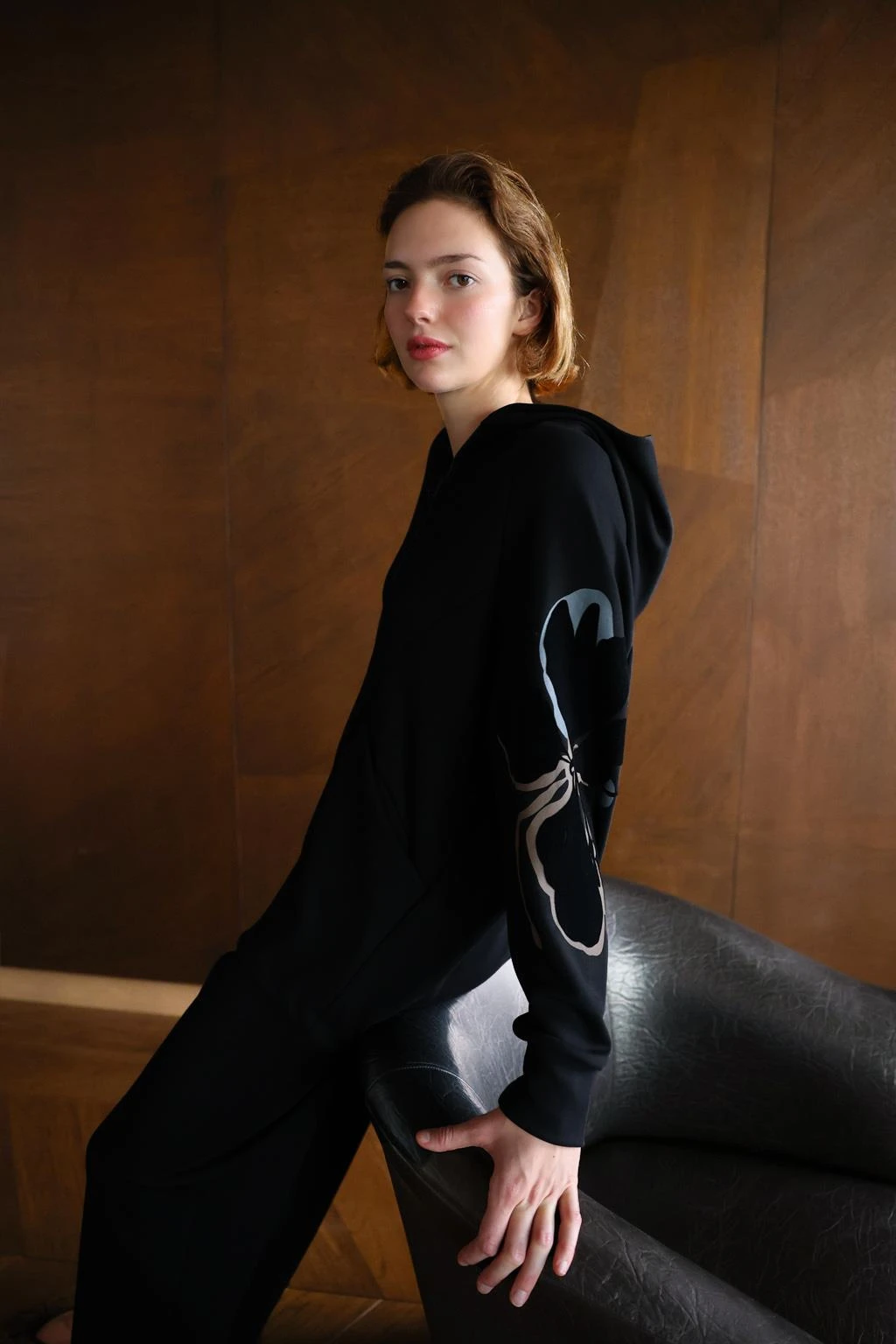 Noi Modal Kapüşonlu Fermuarlı Eşofman Takımı 65149