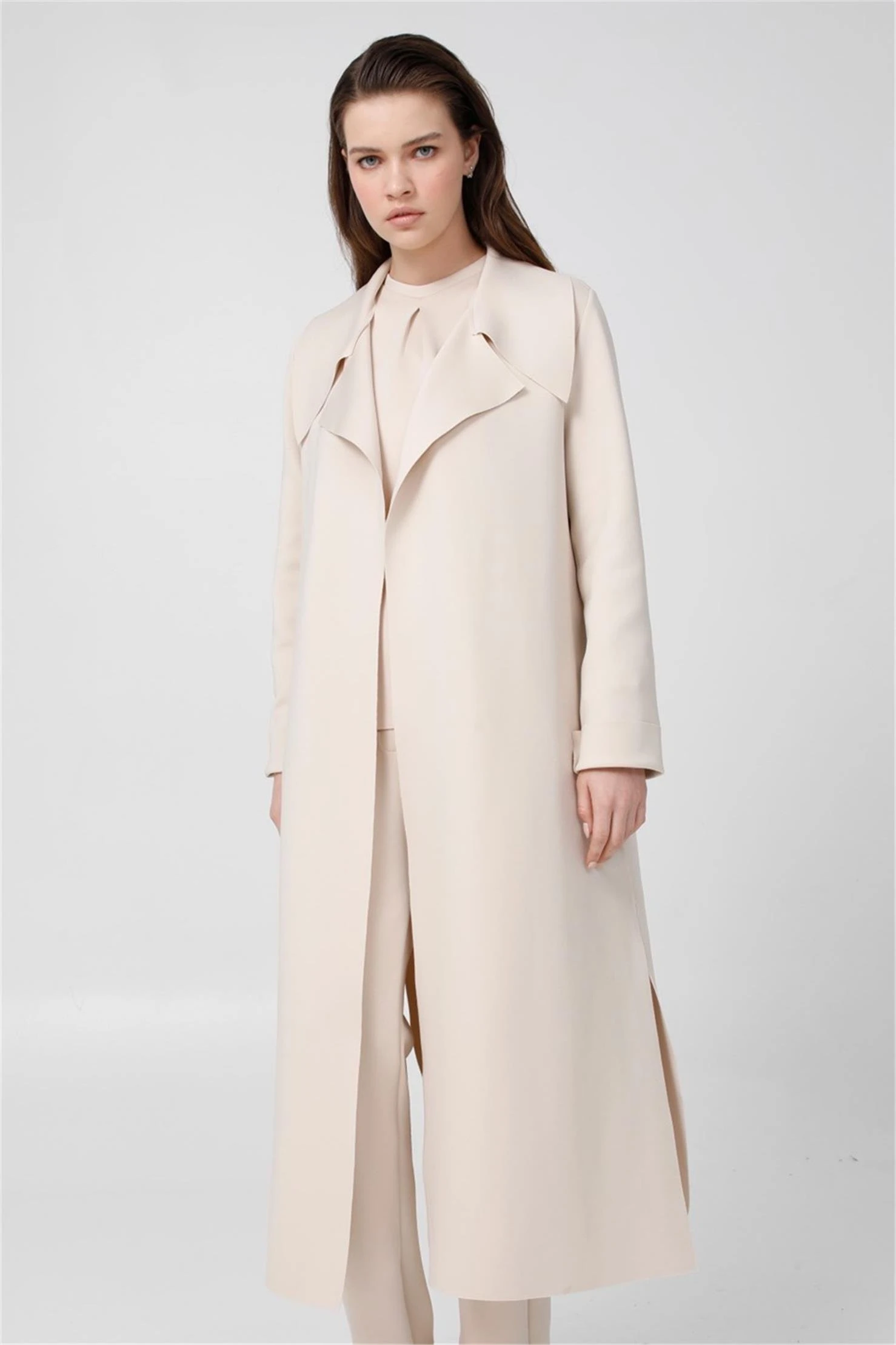 Noi Scuba Ceket 65348 - BEJ