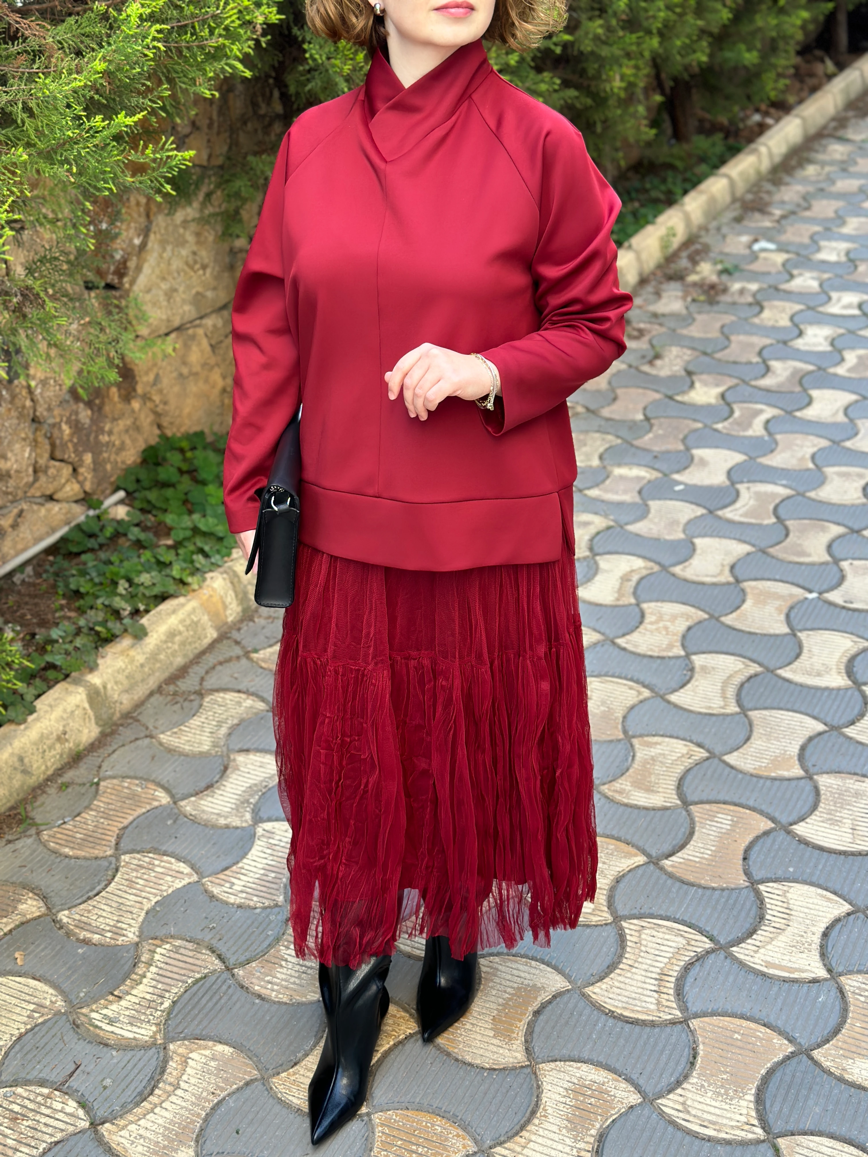 Noi Tül Kraşlı Etek 65403