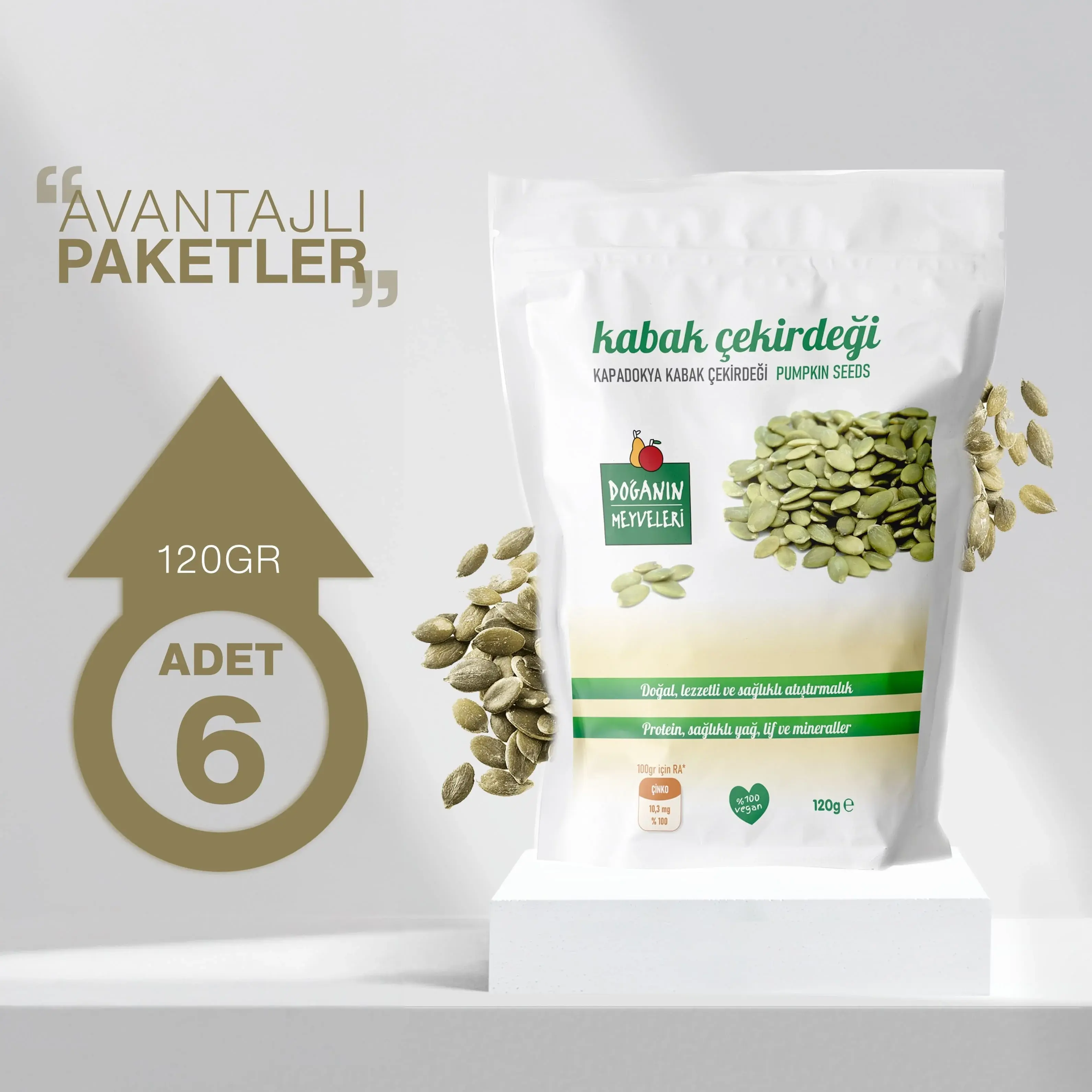 Kabak Çekirdeği - 6'lı