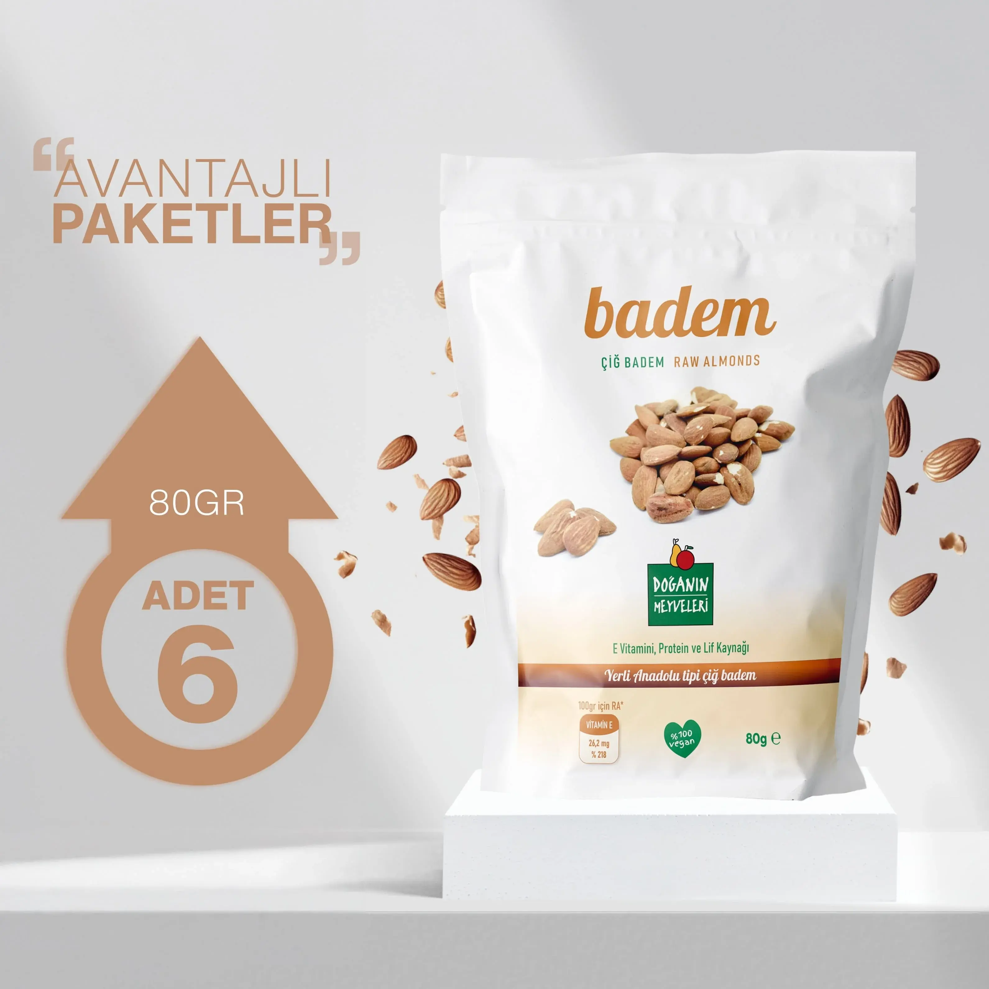 Badem - 6'lı