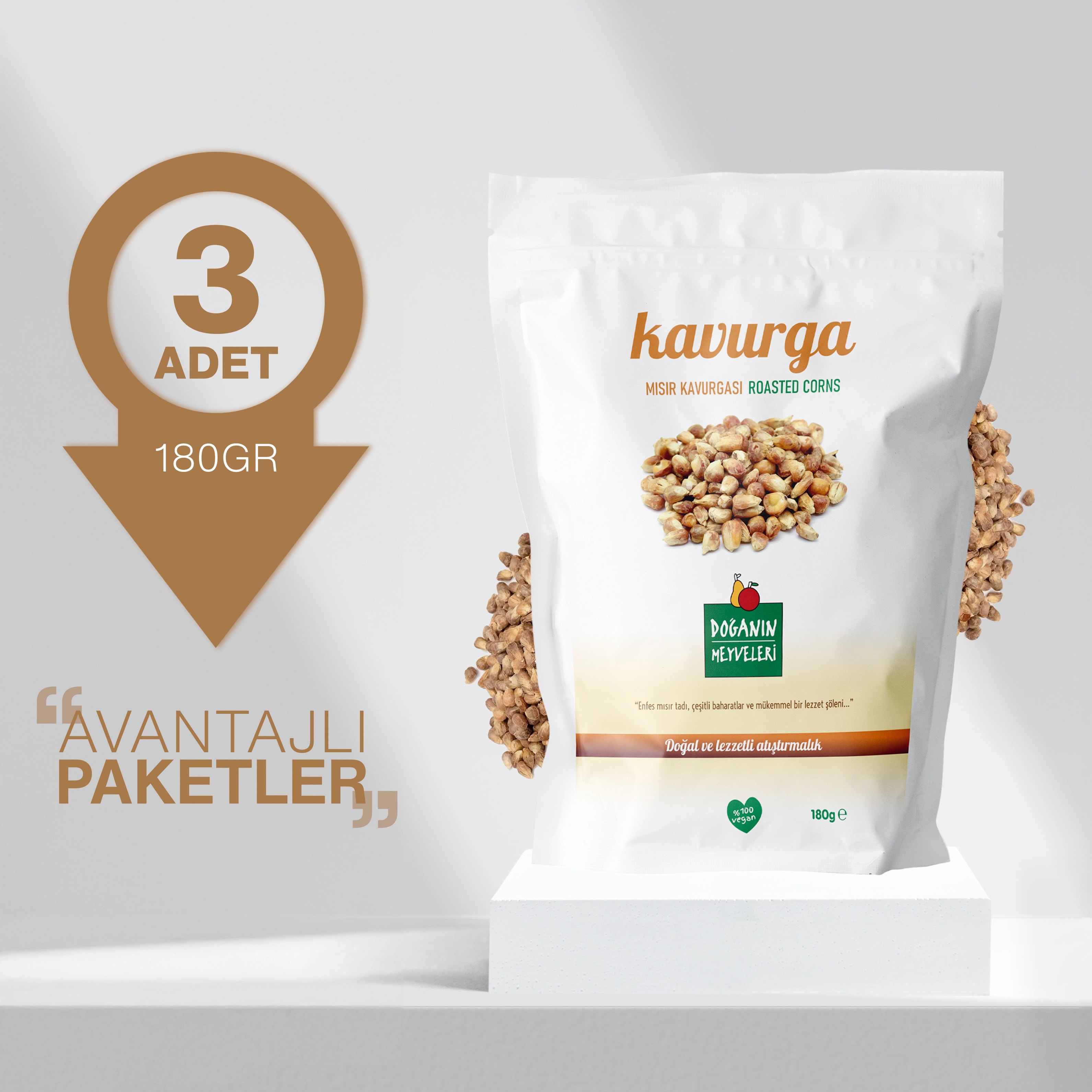 Mısır Kavurgası - 3'lü