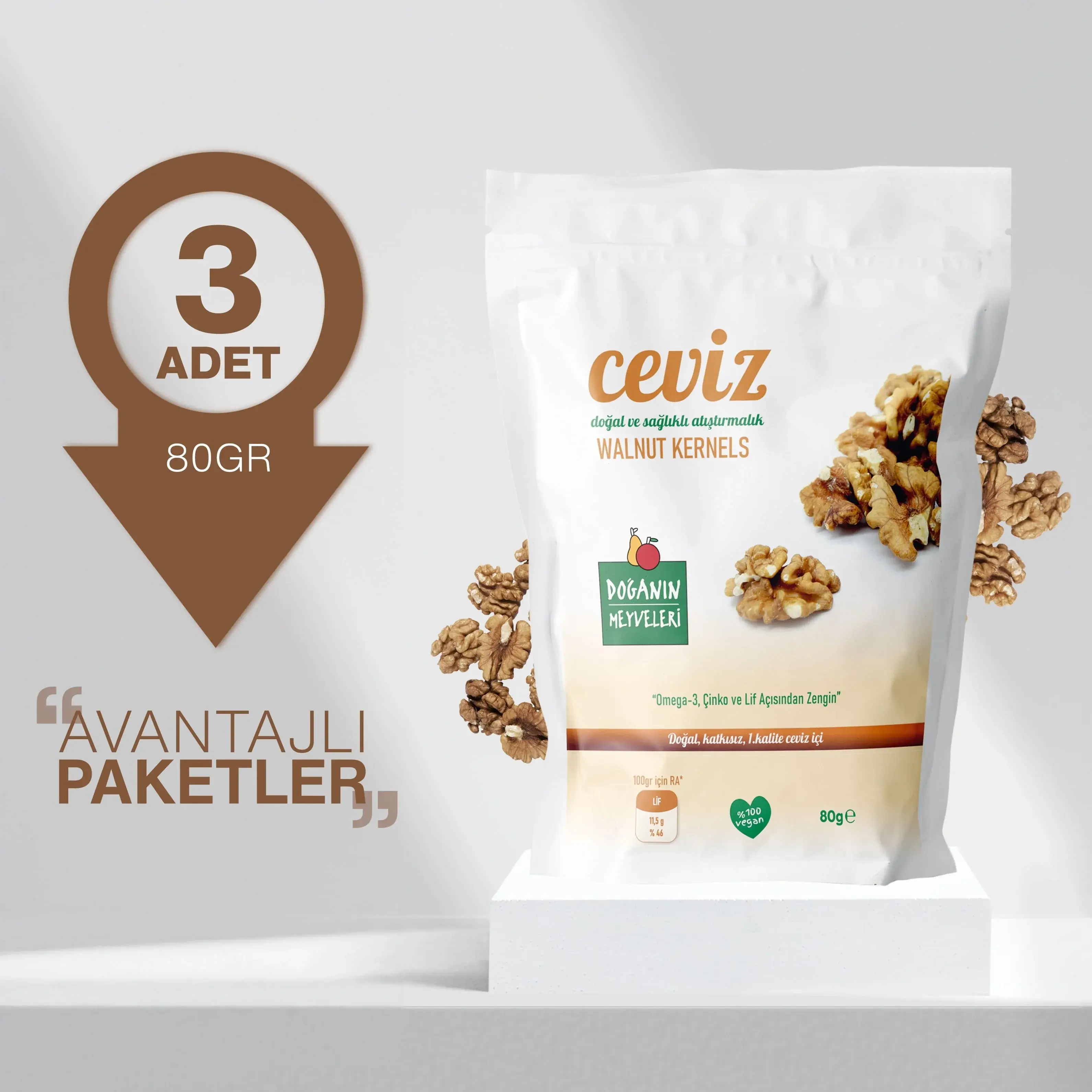 Ceviz - 3'lü