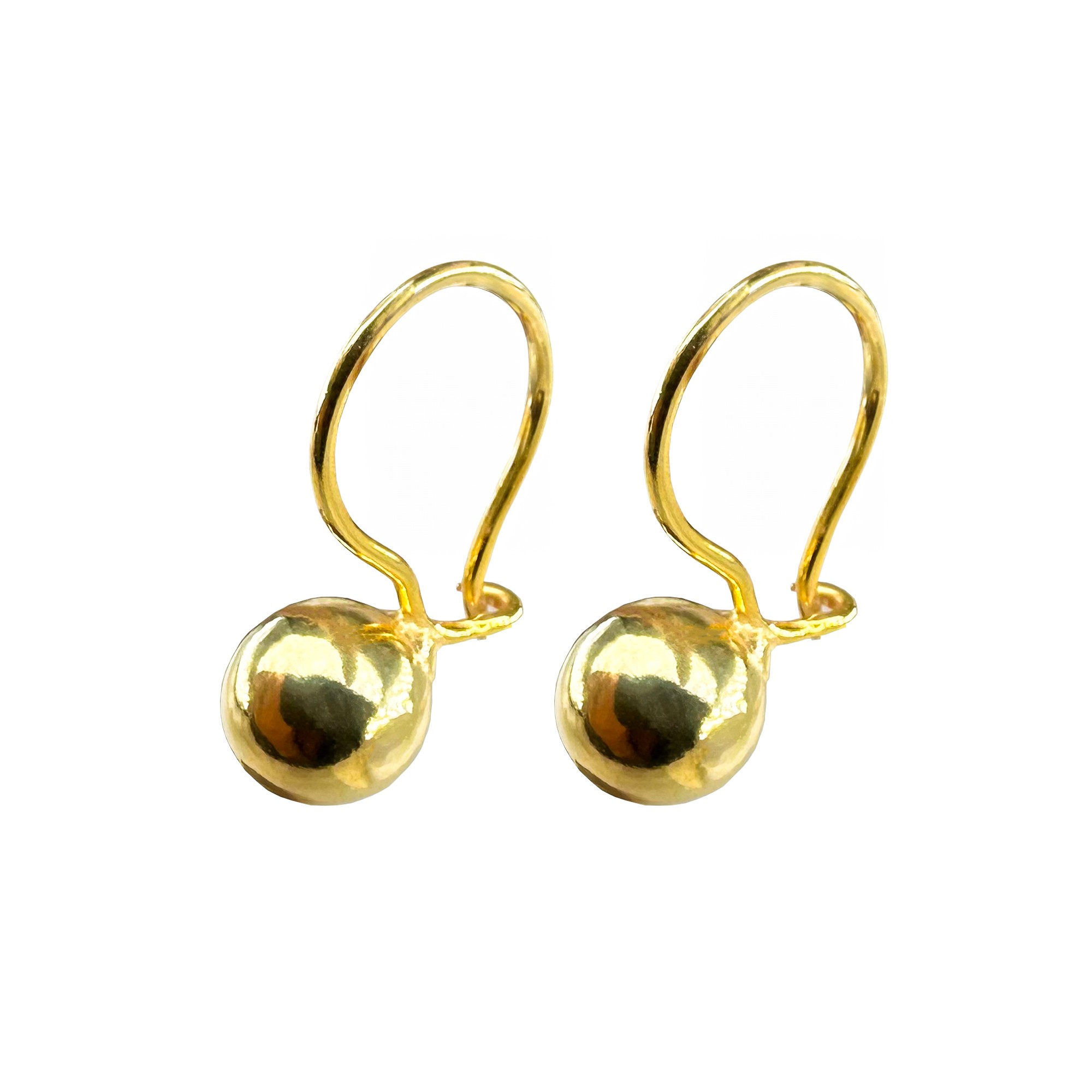 Hook Earring with Ball Detail