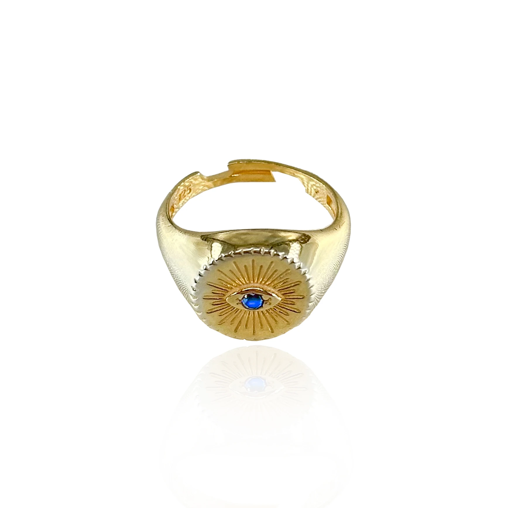 Göz Yüzük - Altın Kaplama