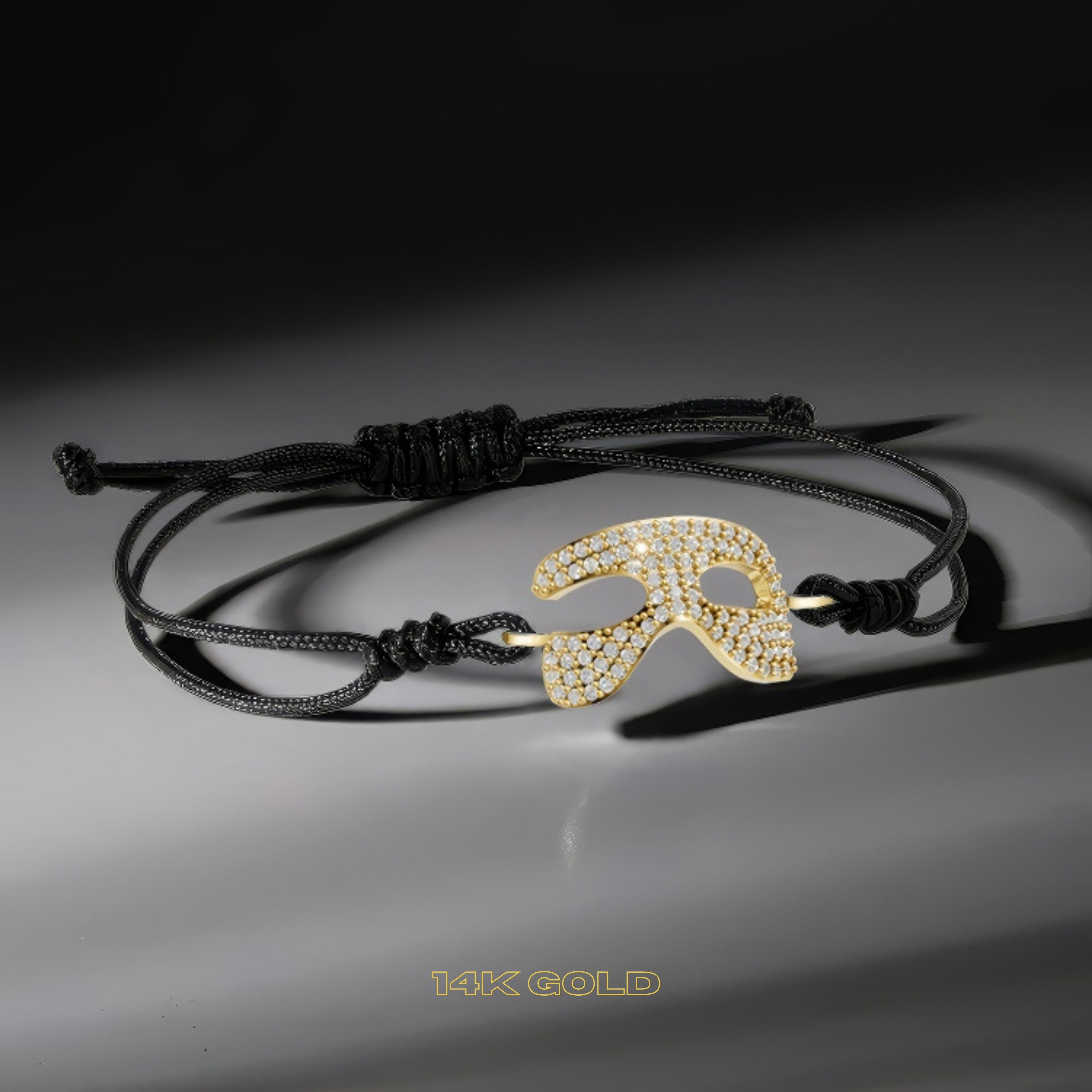 Gosi x Men Black Rope Mask Bracelet