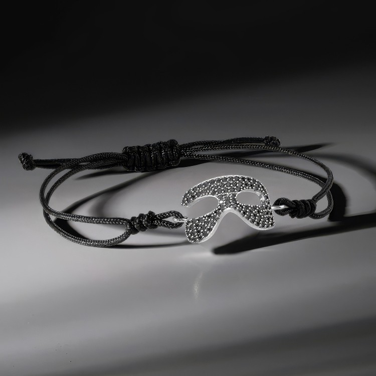 Gosi x Men Black Rope Mask Bracelet