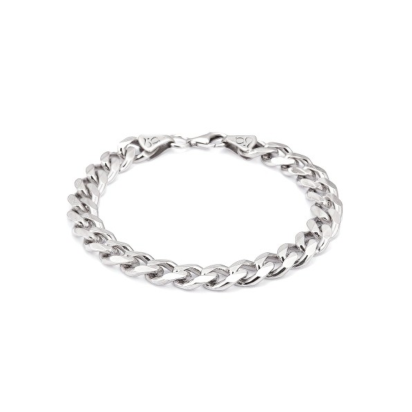 GJ Curb Chain Gümüş Bileklik
