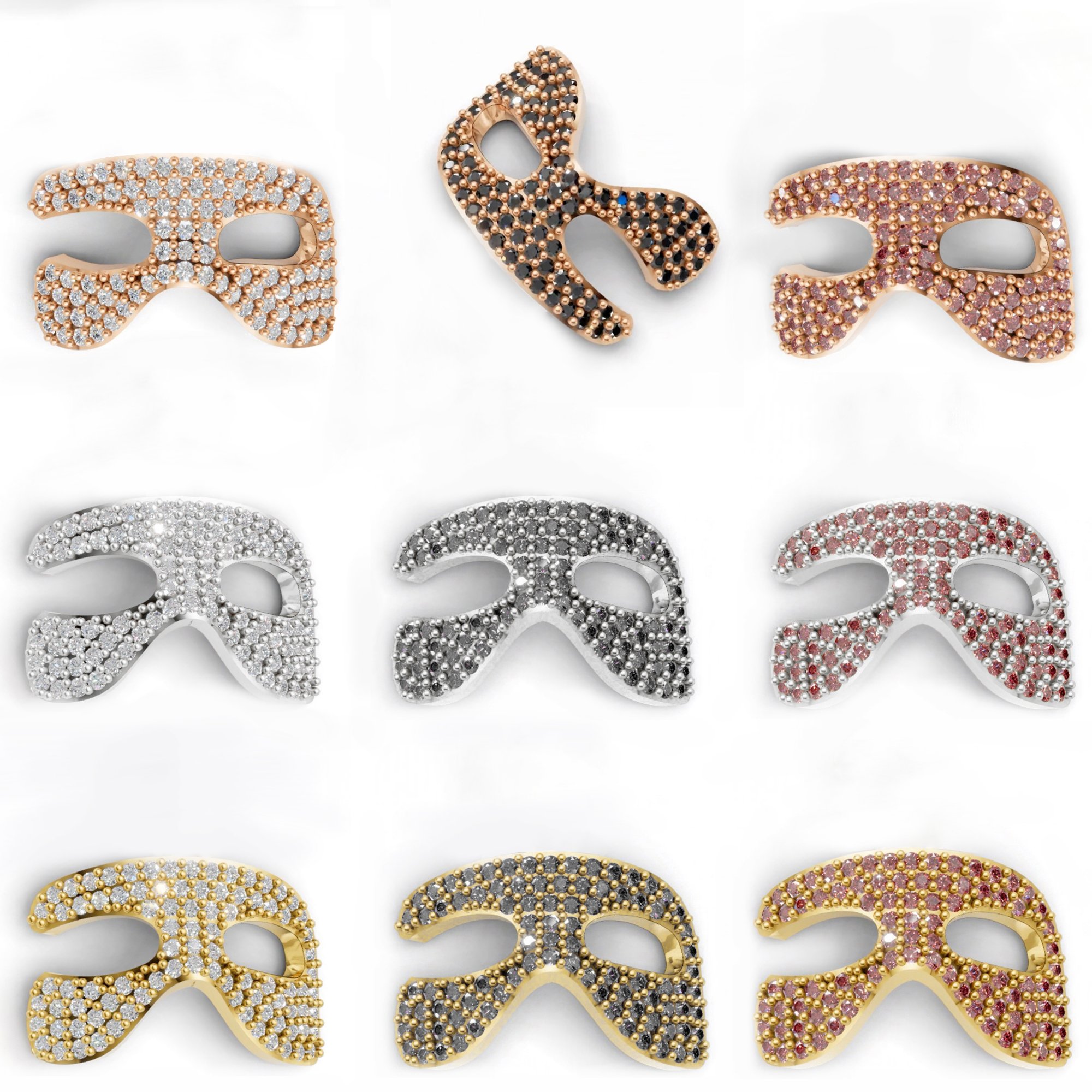 Gosi x Men Black Rope Mask Bracelet