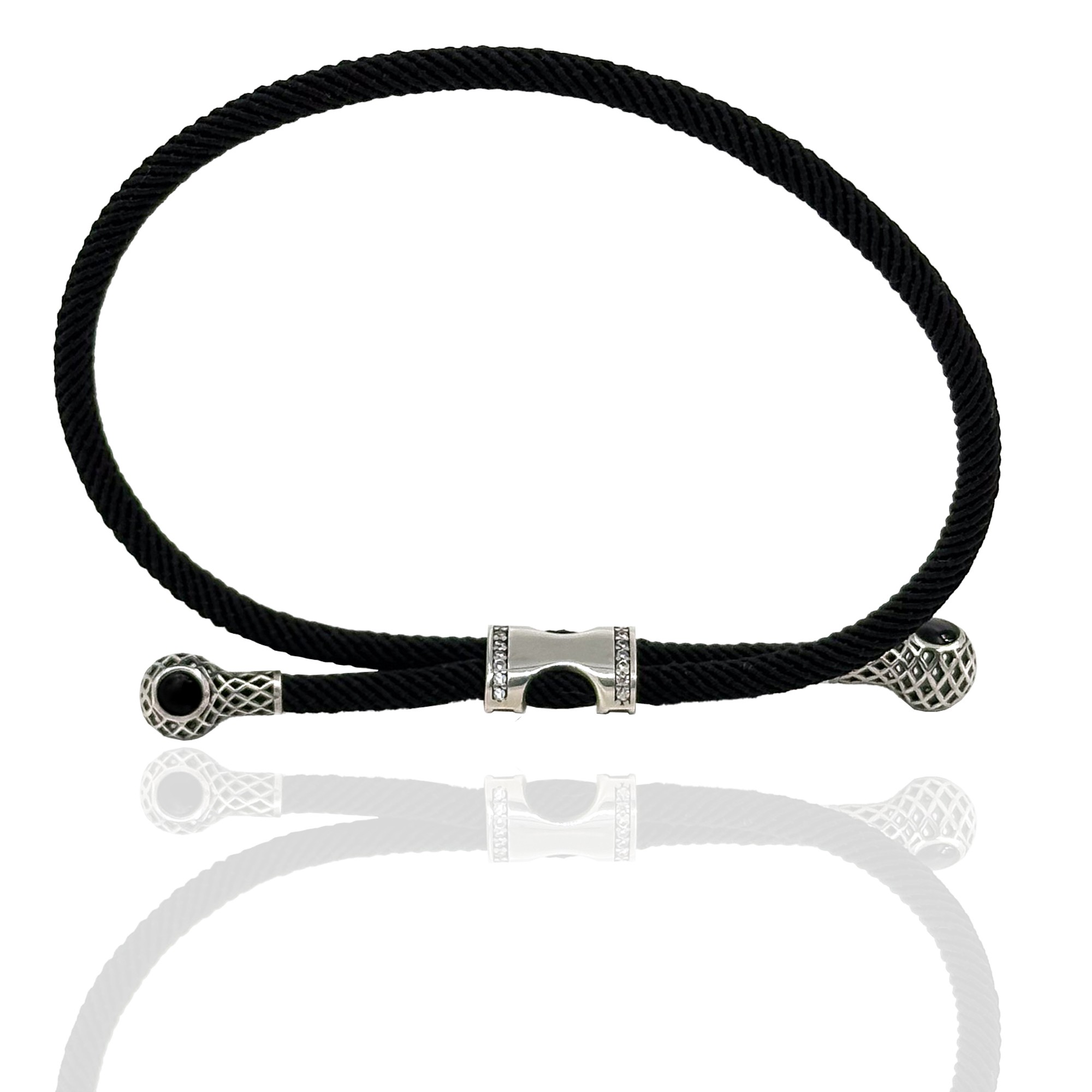 Gosi Silver Lace Bracelet