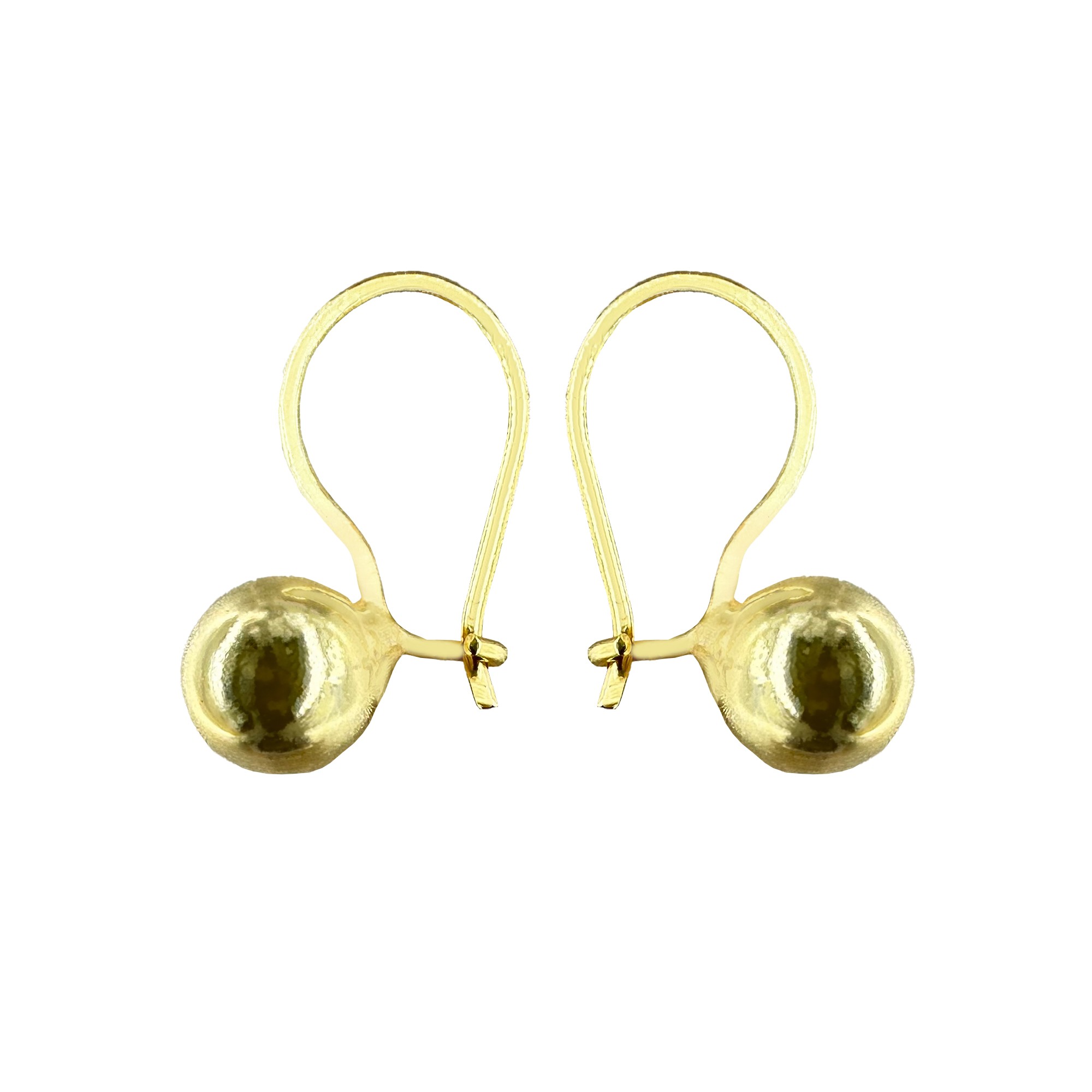 Hook Earring with Ball Detail