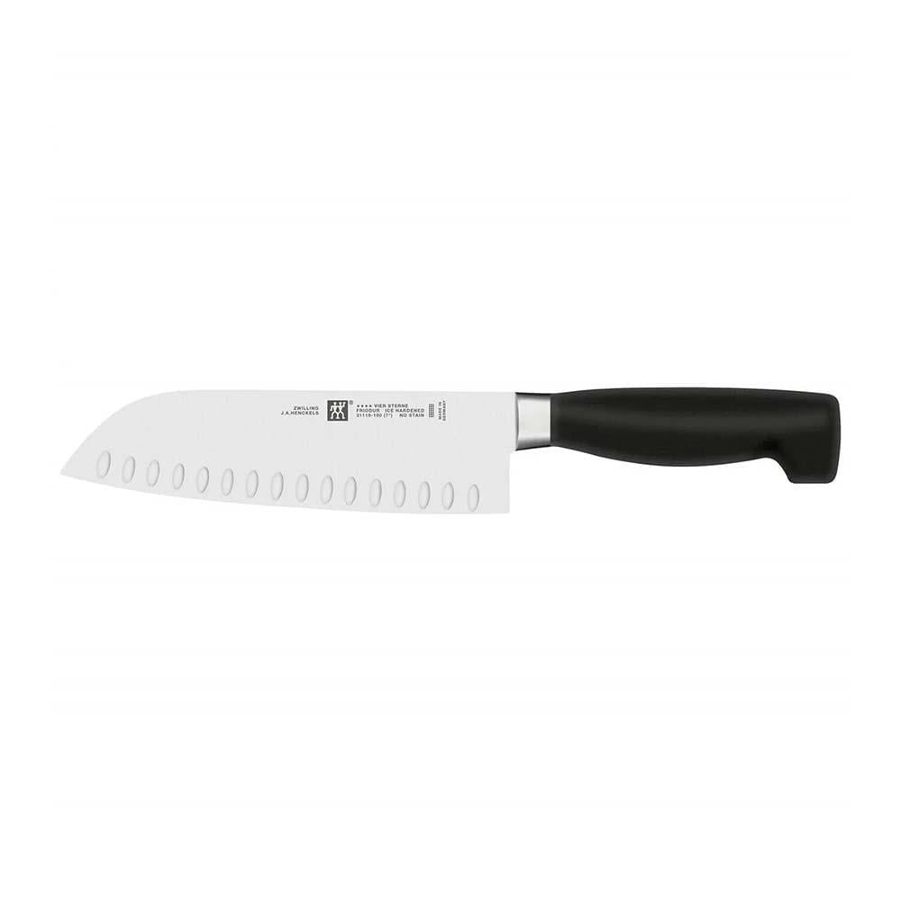 Zwilling 311191810 Four Star Oluklu Santoku Bıçağı 18Cm