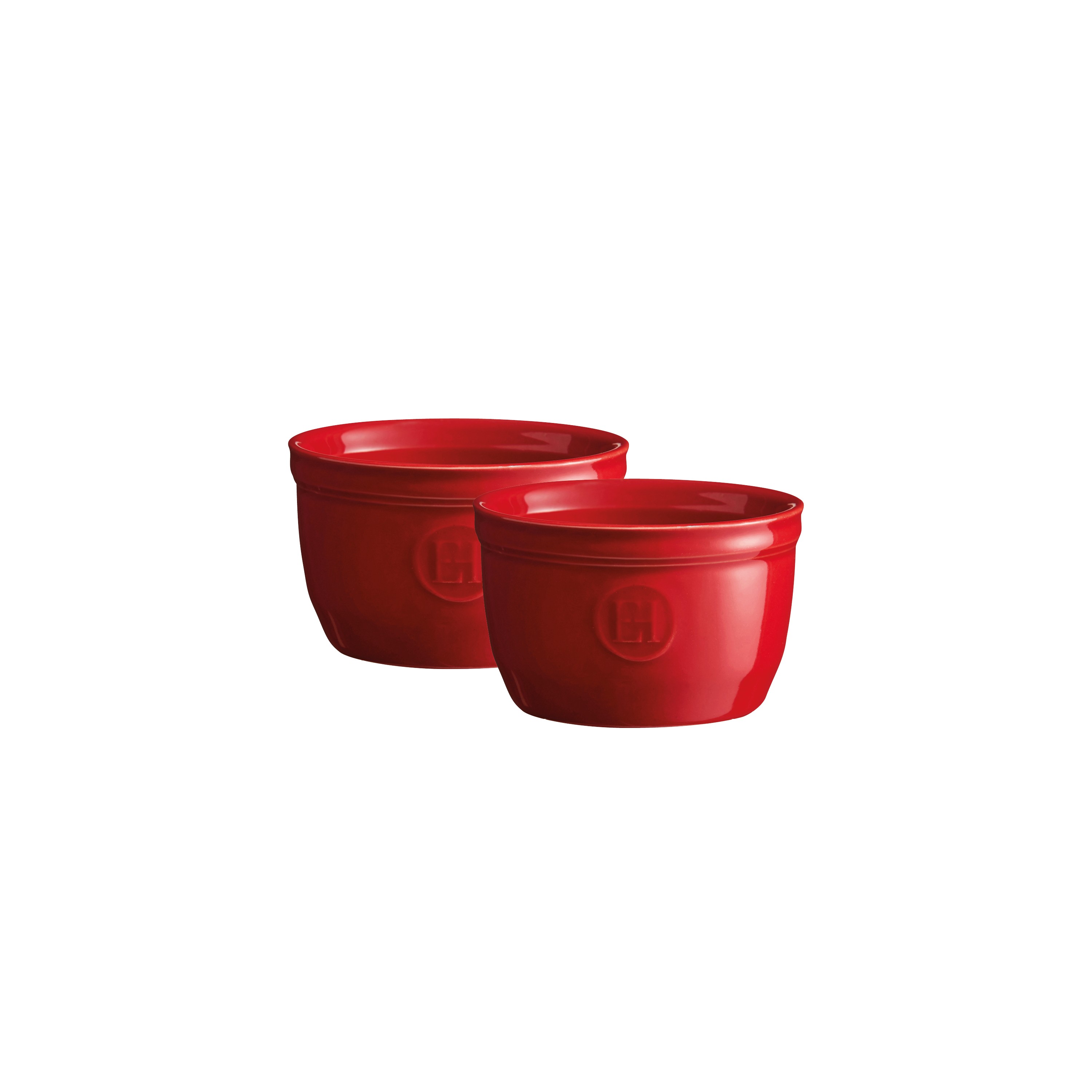 Emile Henry Fırın Kabı Ramekin No.9 2´li Set 150ML Kırmızı