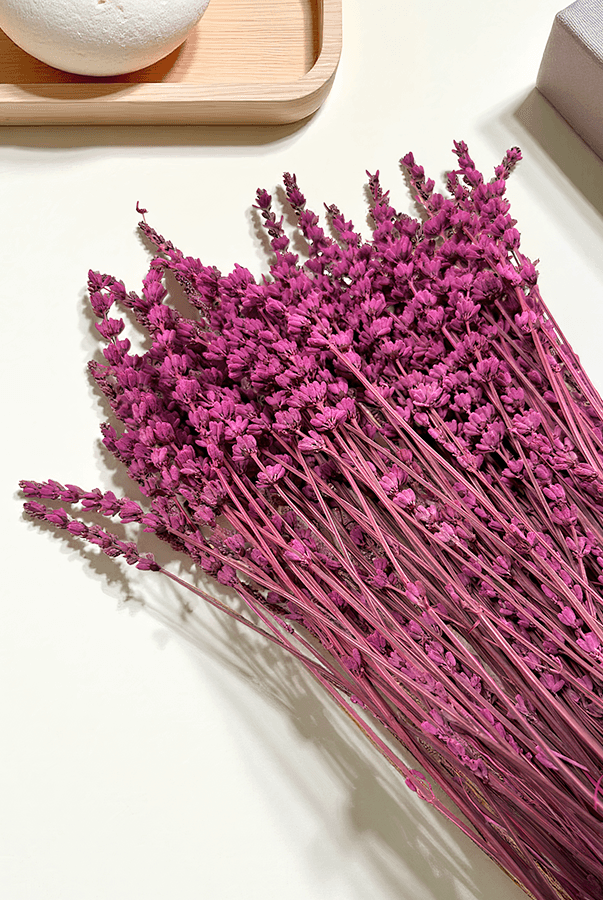 Cassia Lavanta Kuru Bitki Pembe