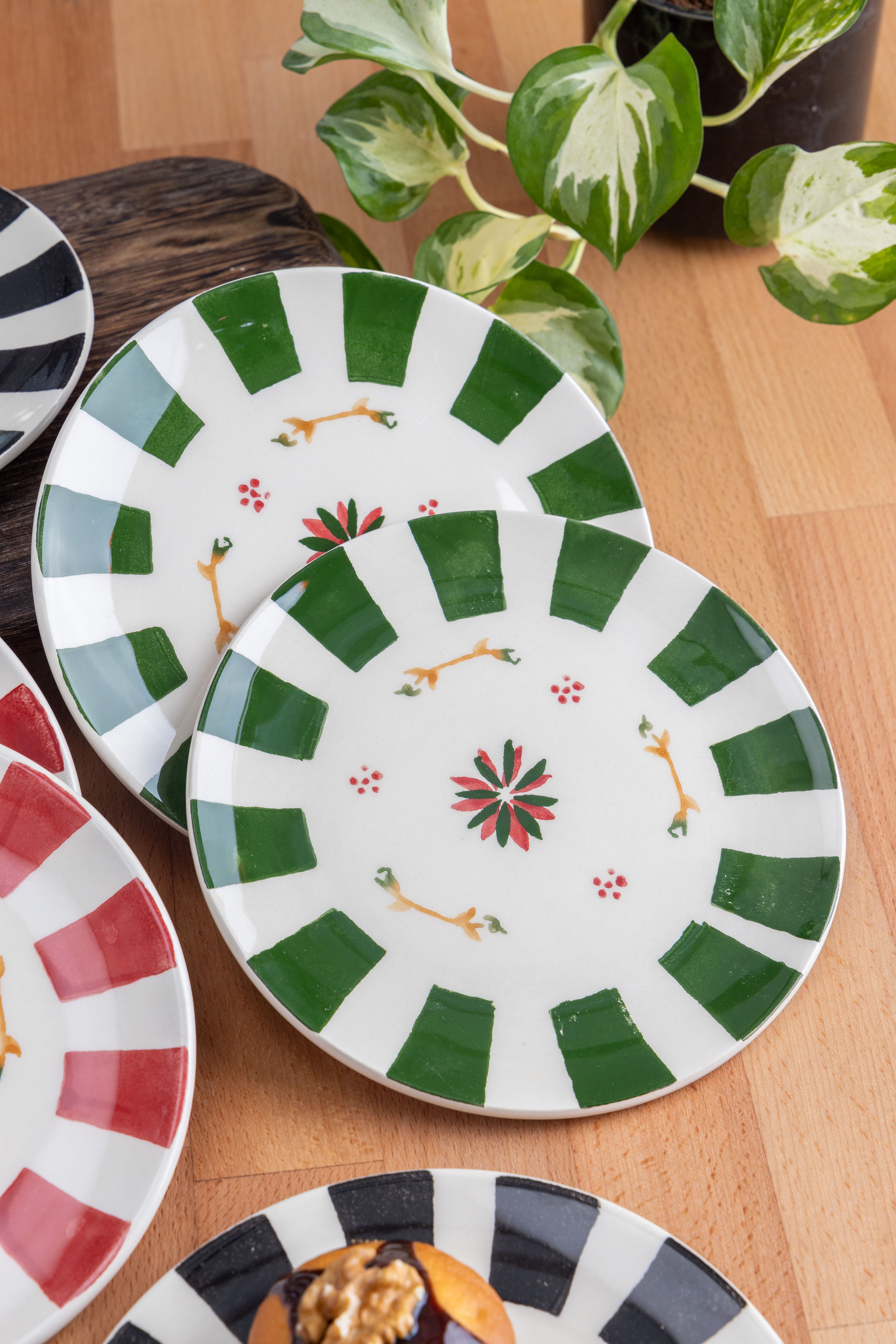 Colourful 6 Parça Pasta Takımı