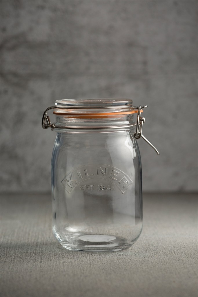 Kilner Klipsli Yuvarlak Kavanoz 1 Lt