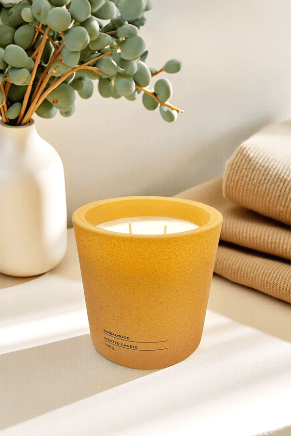Serenity Sandalwood Kokulu Mum 320 gr Somon