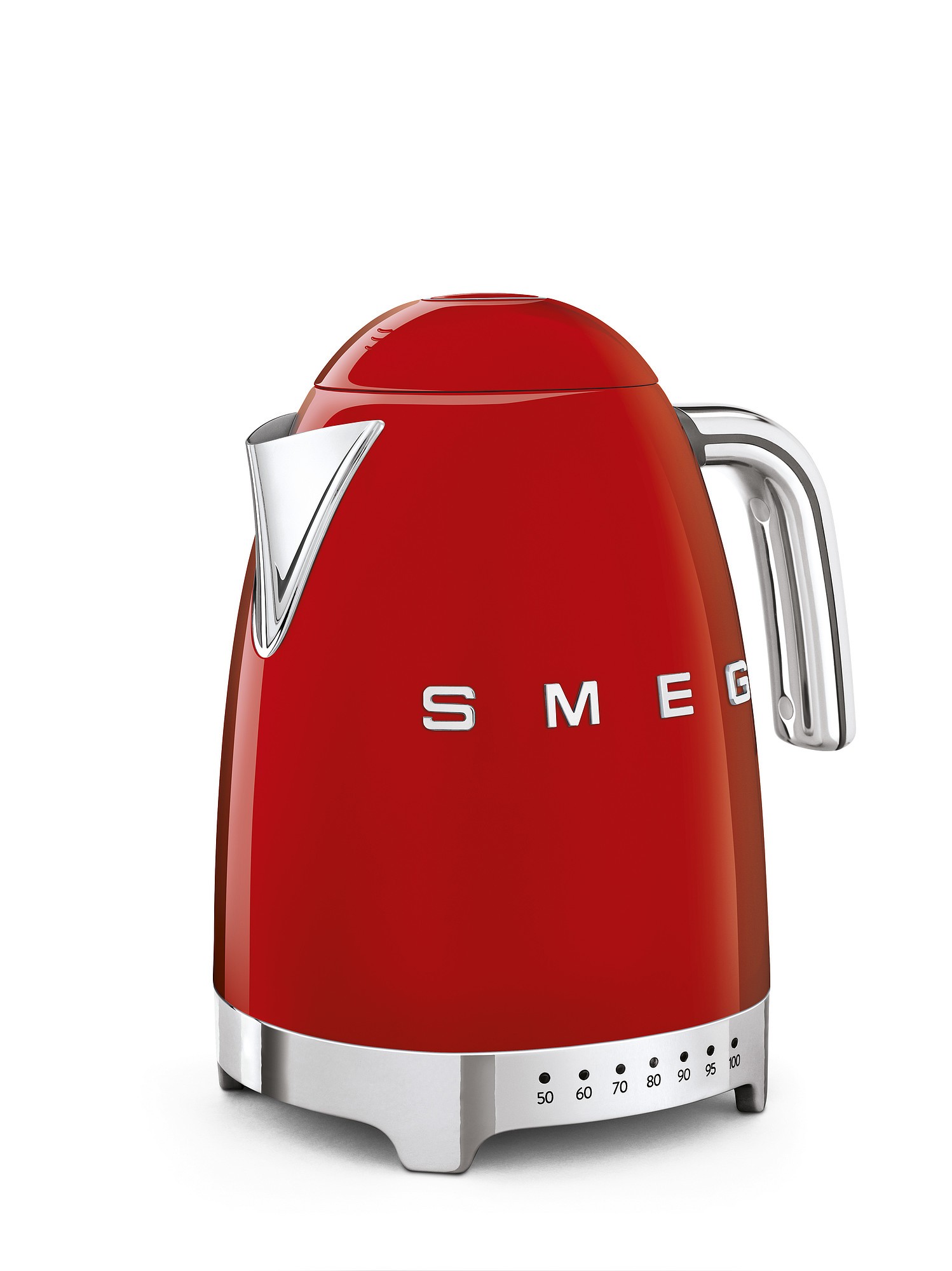 SMEG Isı Ayarlı Kettle Klf04Rdeu Retro Serisi Kırmızı
